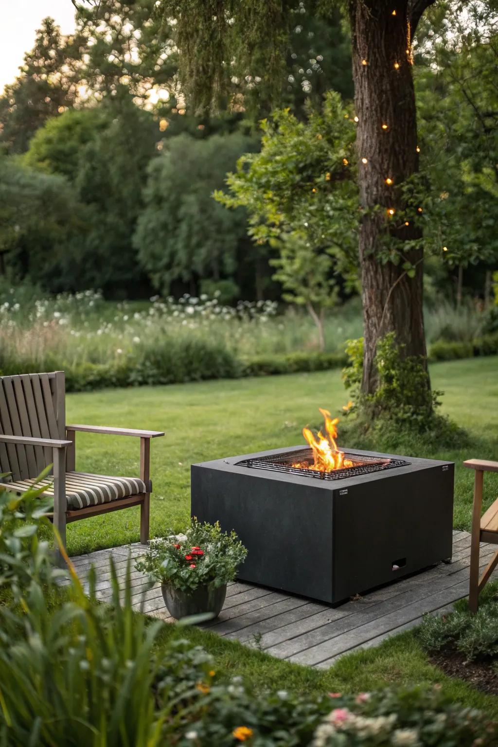 Eco-friendly fire pits represent a sustainable decision.