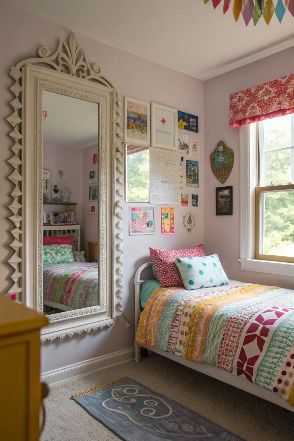 Mirrors not only amplify light but also add a hint of elegance to the room. <strong><em>Illuminating elegance!</em></strong>” loading=”lazy” class=”pimg”>
	</picture><figcaption>Mirrors not only amplify light but also add a hint of elegance to the room. <strong><em>Illuminating elegance!</em></strong></figcaption></figure>
<p>Add ornamental mirrors to generate a sense of spaciousness and light. Mirrors are a preferred instrument in my design collection for their capability to amplify both style and spatial dynamics. <strong><em>Light and space!</em></strong></p>
<h3>Some ideas to consider:</h3>
<ul class=