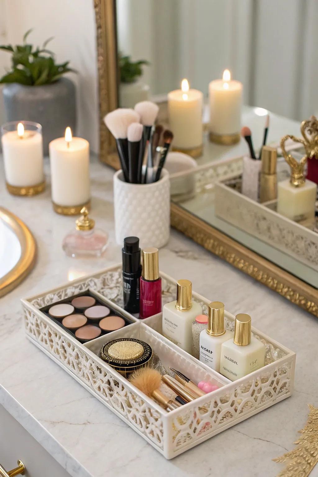 Functional decor merges beauty with utility.