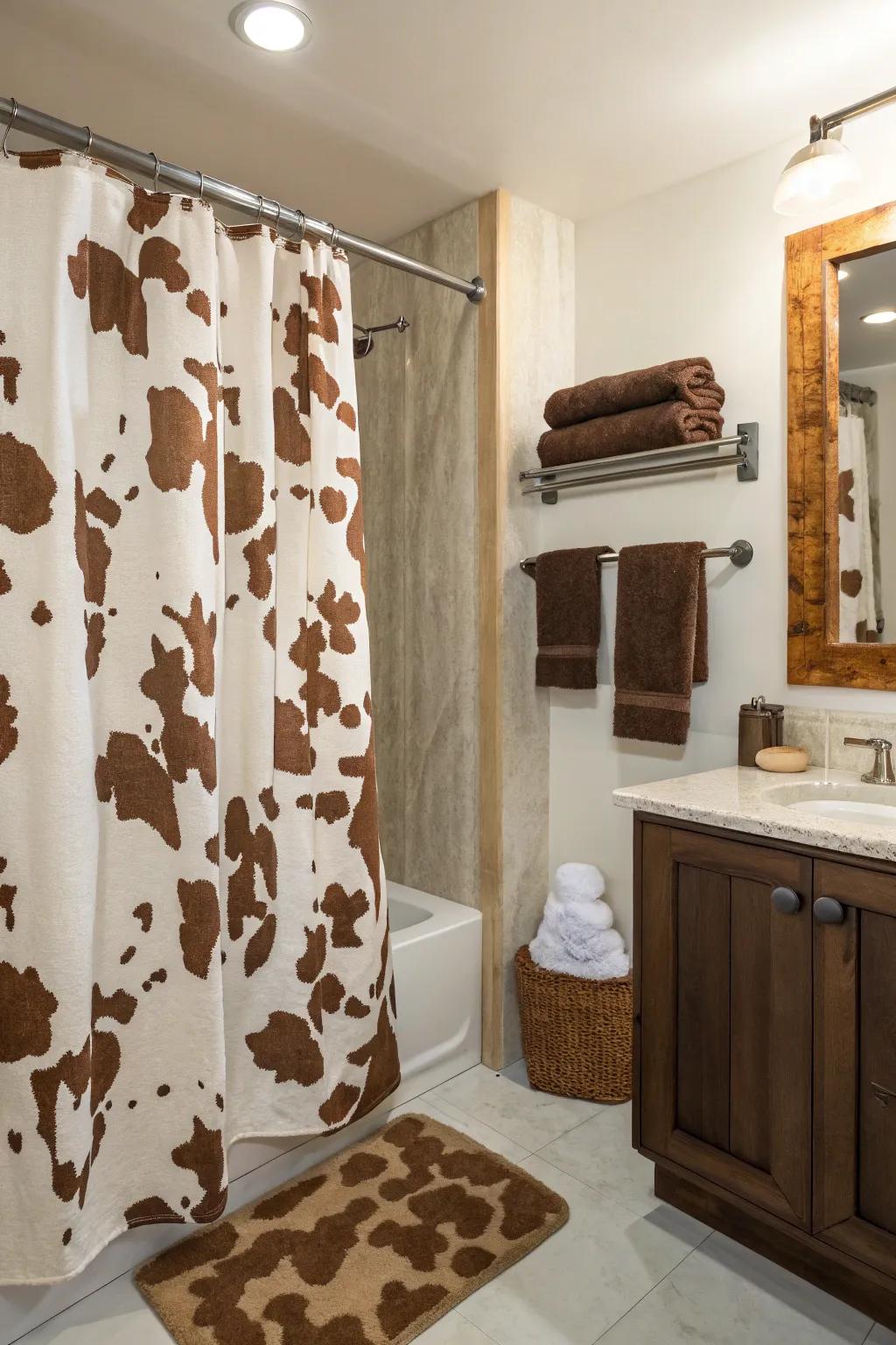 Western textiles contribute depth and style.