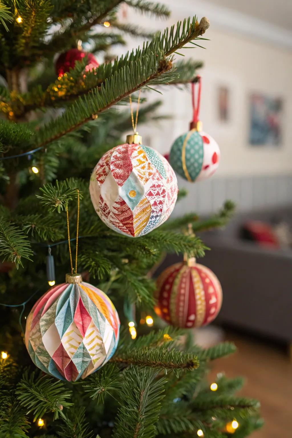 DIY paper decorations that append a personal nuance