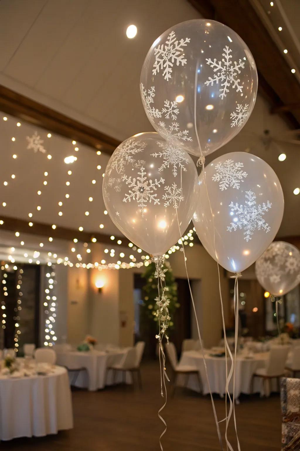 Step into a comfortable snow globe fantasy.