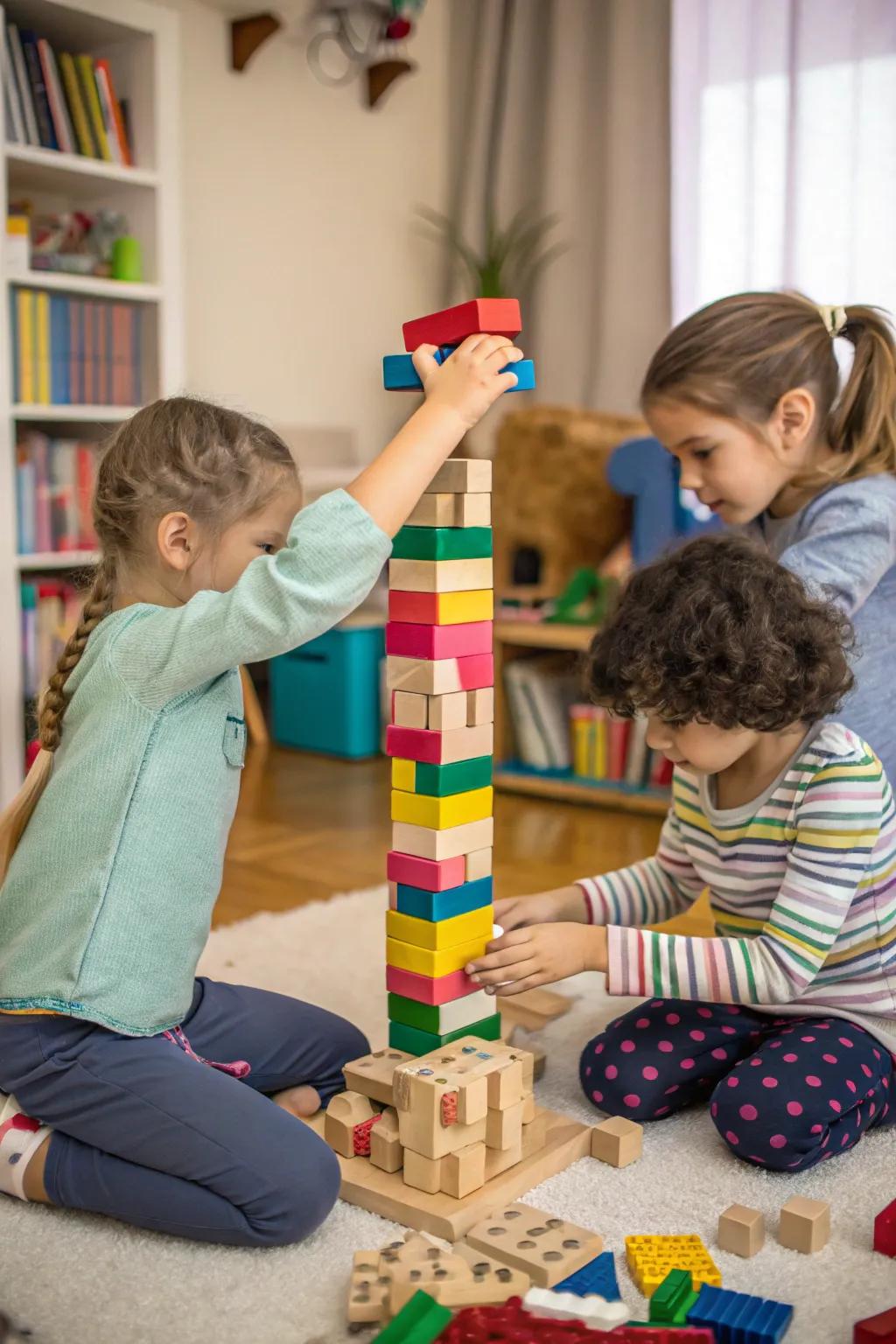 Exciting block tasks for creative minds.