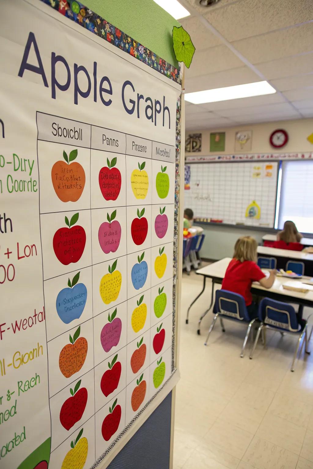 Make math more approachable with an interactive fruit chart.
