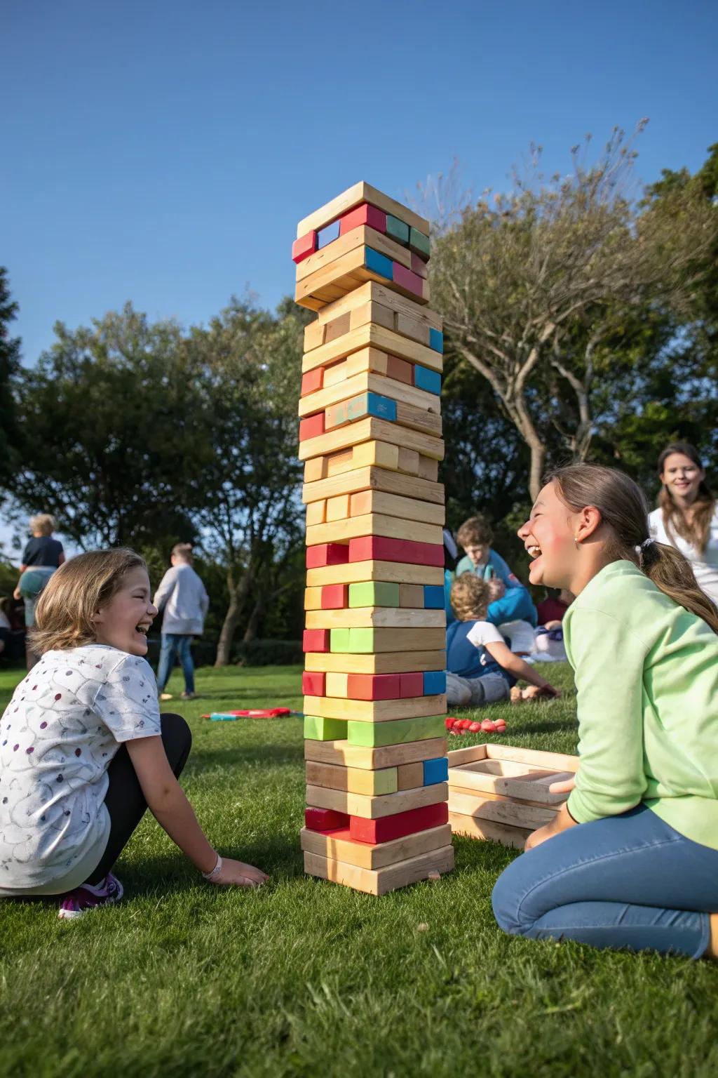 Oversized games deliver oversized fun.
