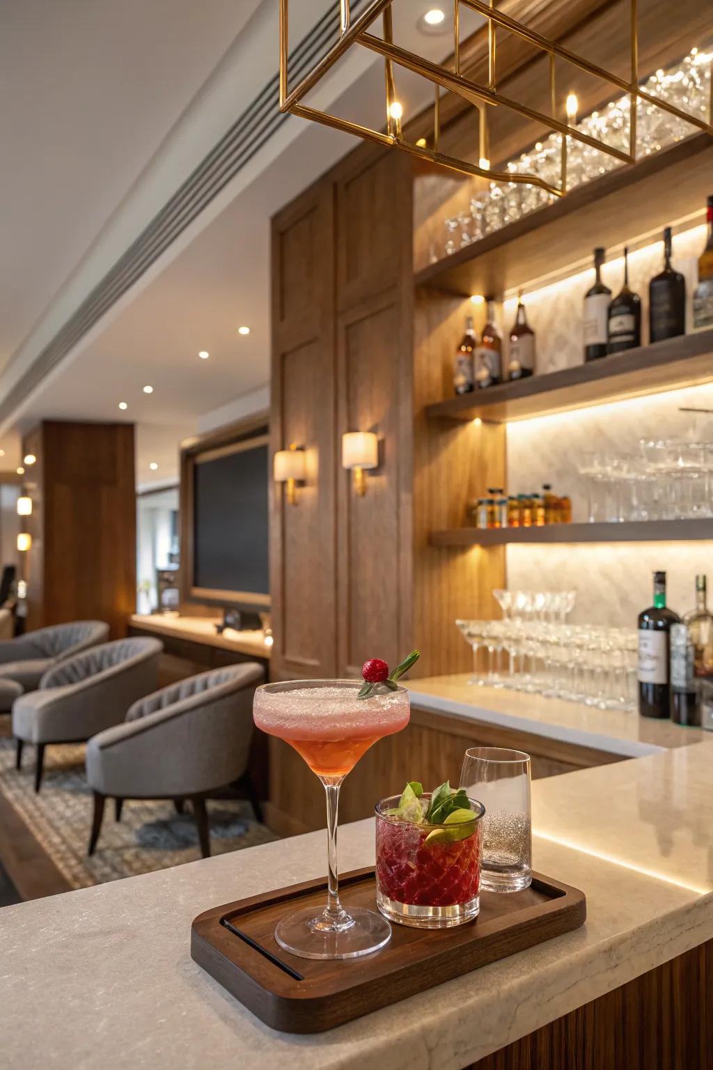 A unique cocktail adds a special element to your gathering.