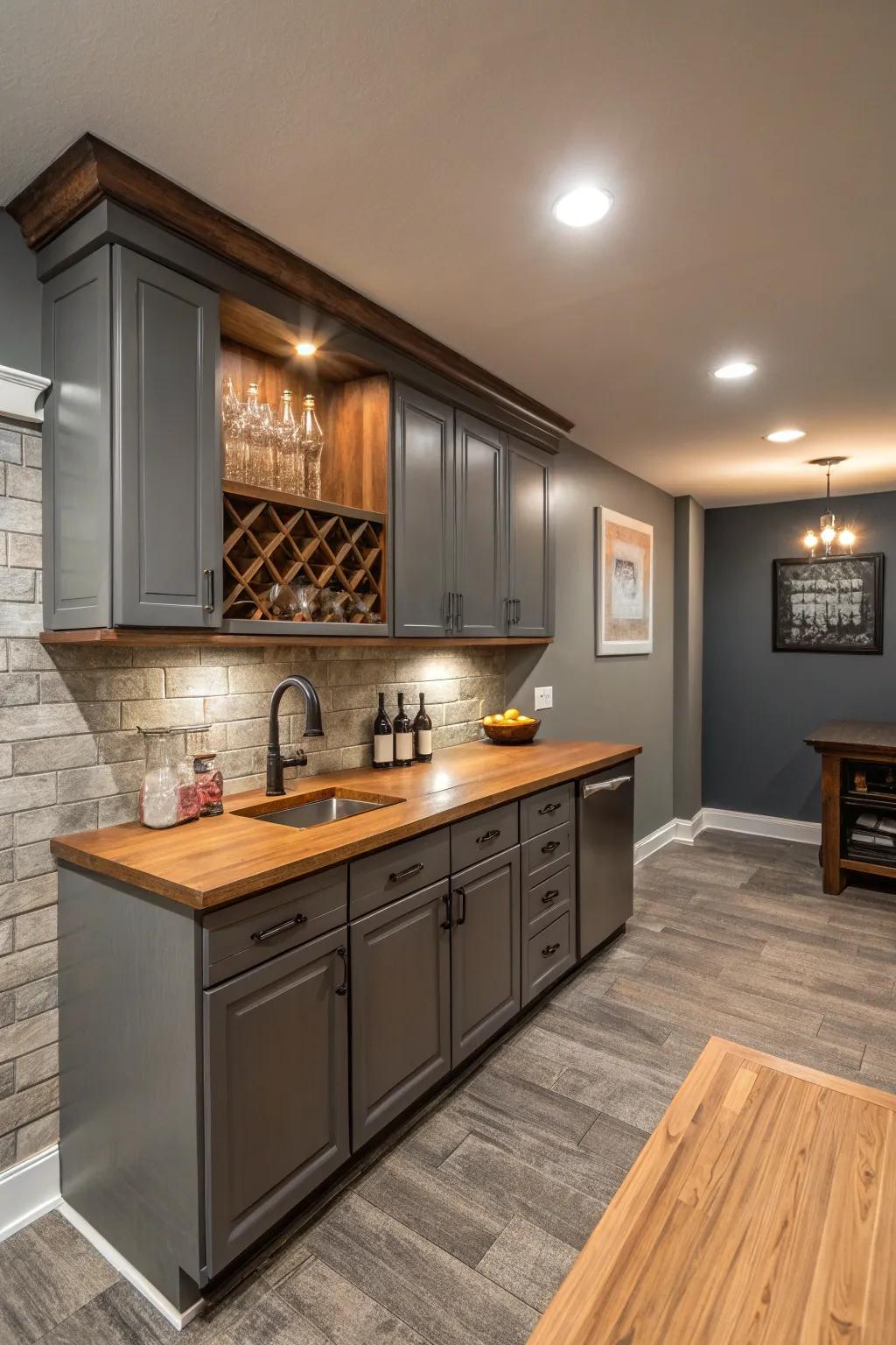 A thoughtful color scheme has the ability to improve the mood of your kitchenette.