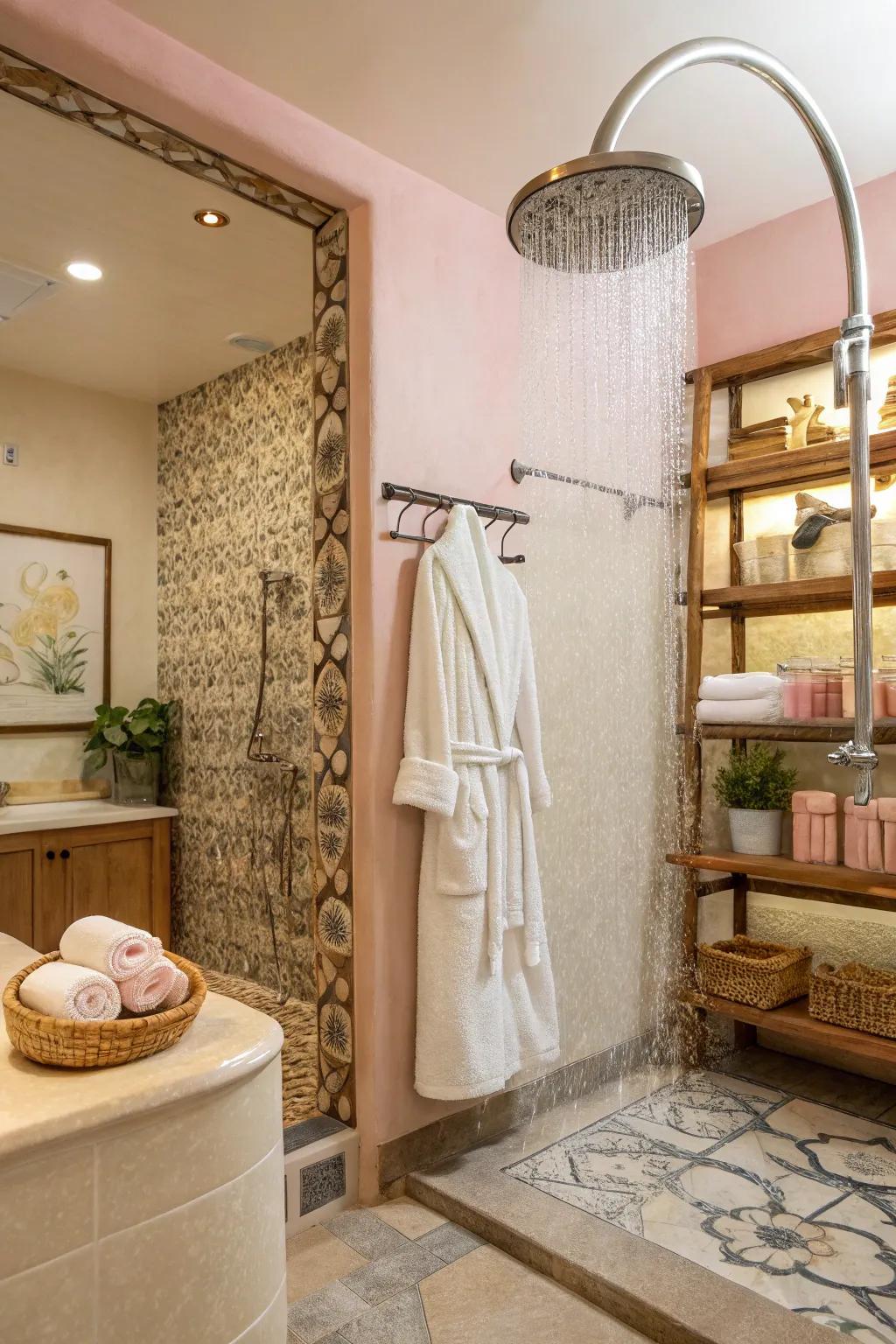 Design a spa-like hideaway in your bathroom for the most comfort and luxury.