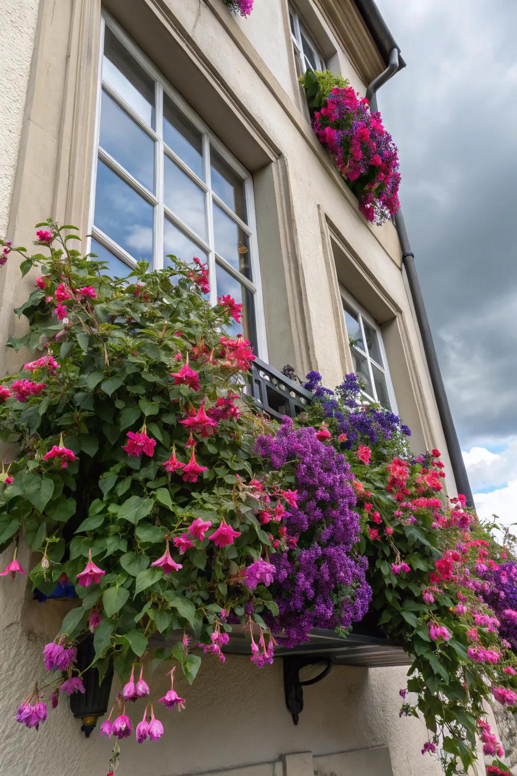 Fuchsias bring drama and elegance to shaded areas.