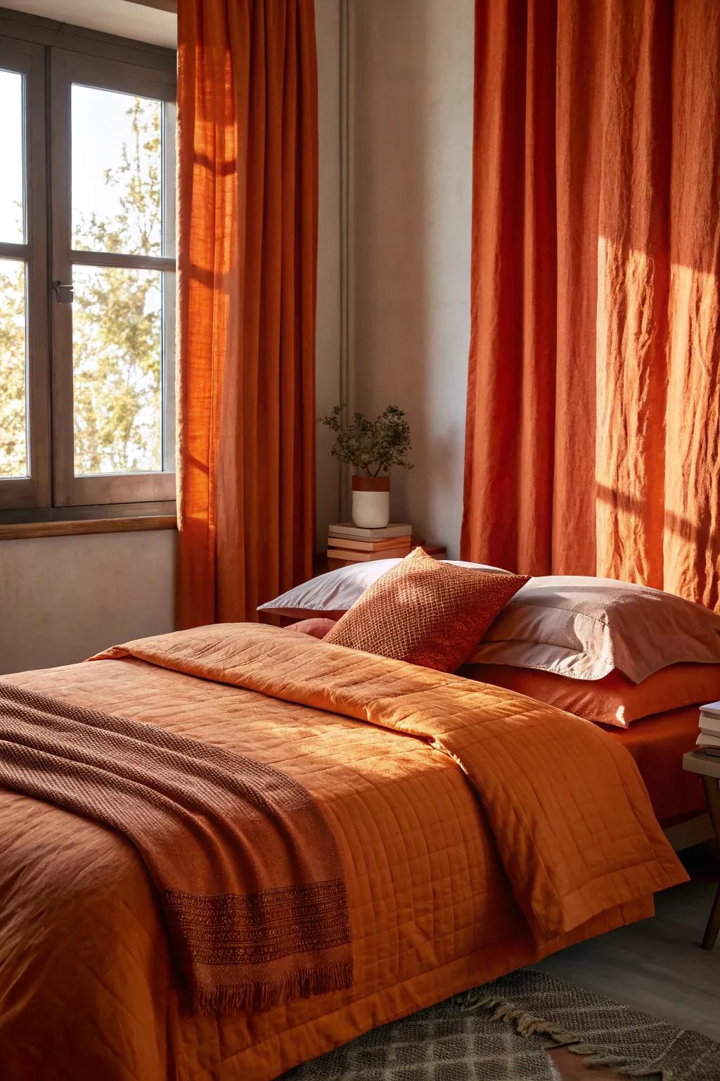 Layered look adding depth and warmth.