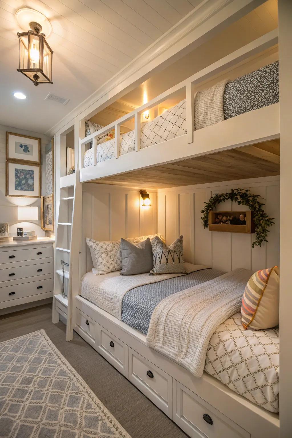 Symmetry adds order and balance.