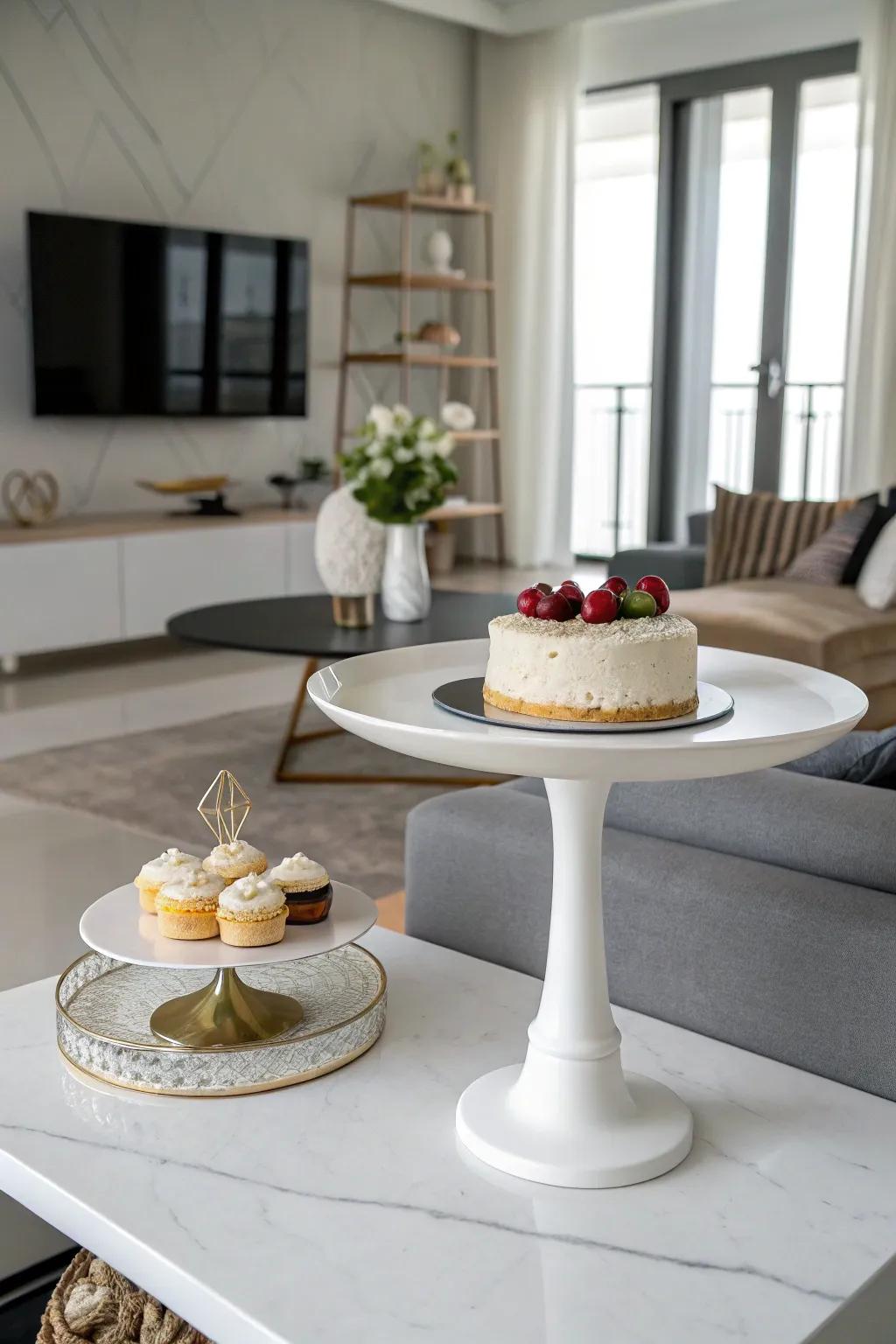 A minimalist platform design accentuates beauty in simplicity.