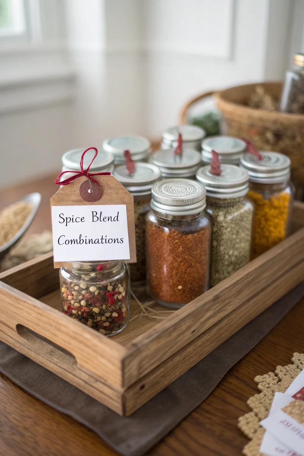 A collection of holiday seasoning assortments for festive cooking
