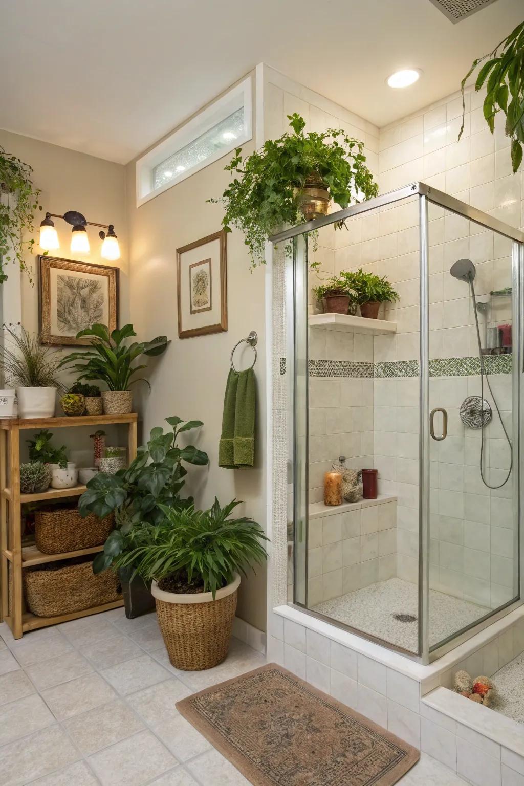 Imbue personality through ornamental pieces.
