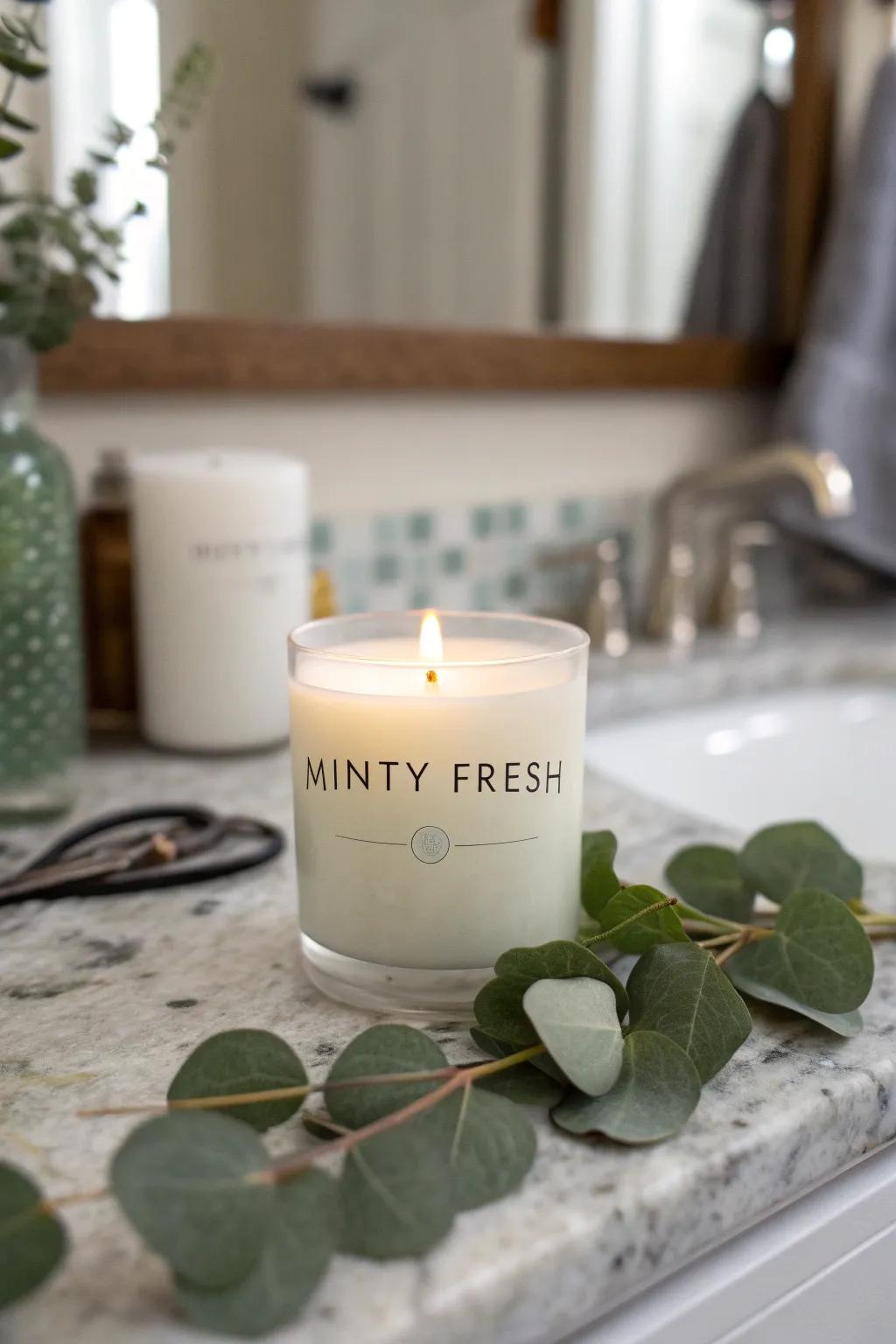 Verdant Air Candle for an Invigorating Vibe