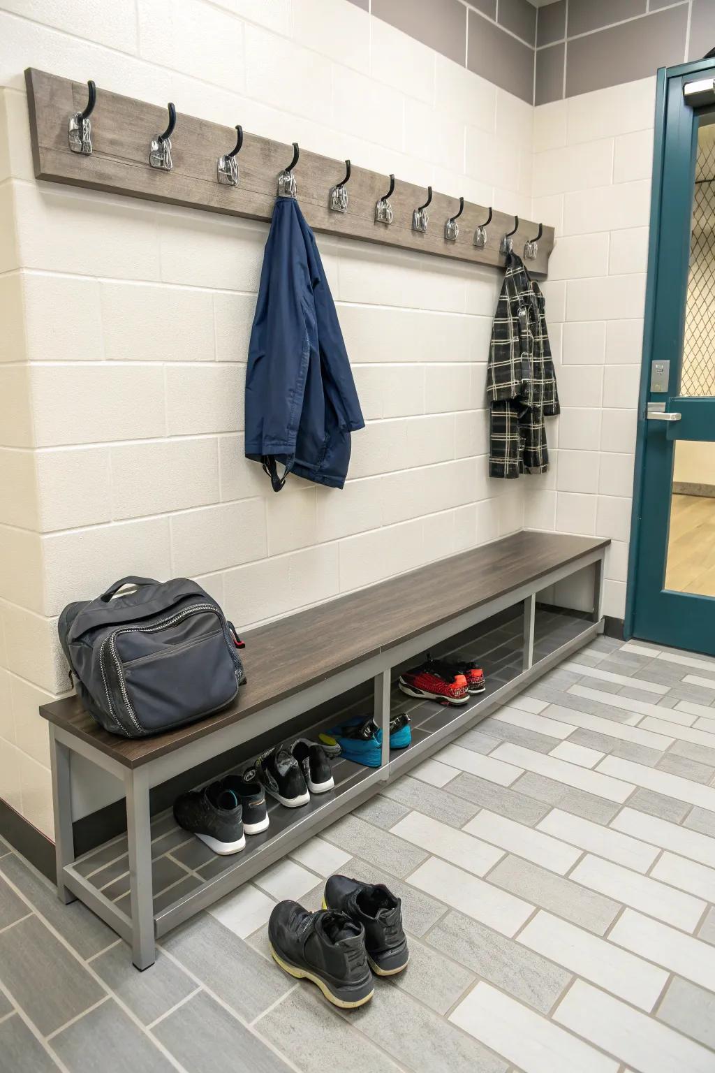 Tough flooring options for busy entryways.