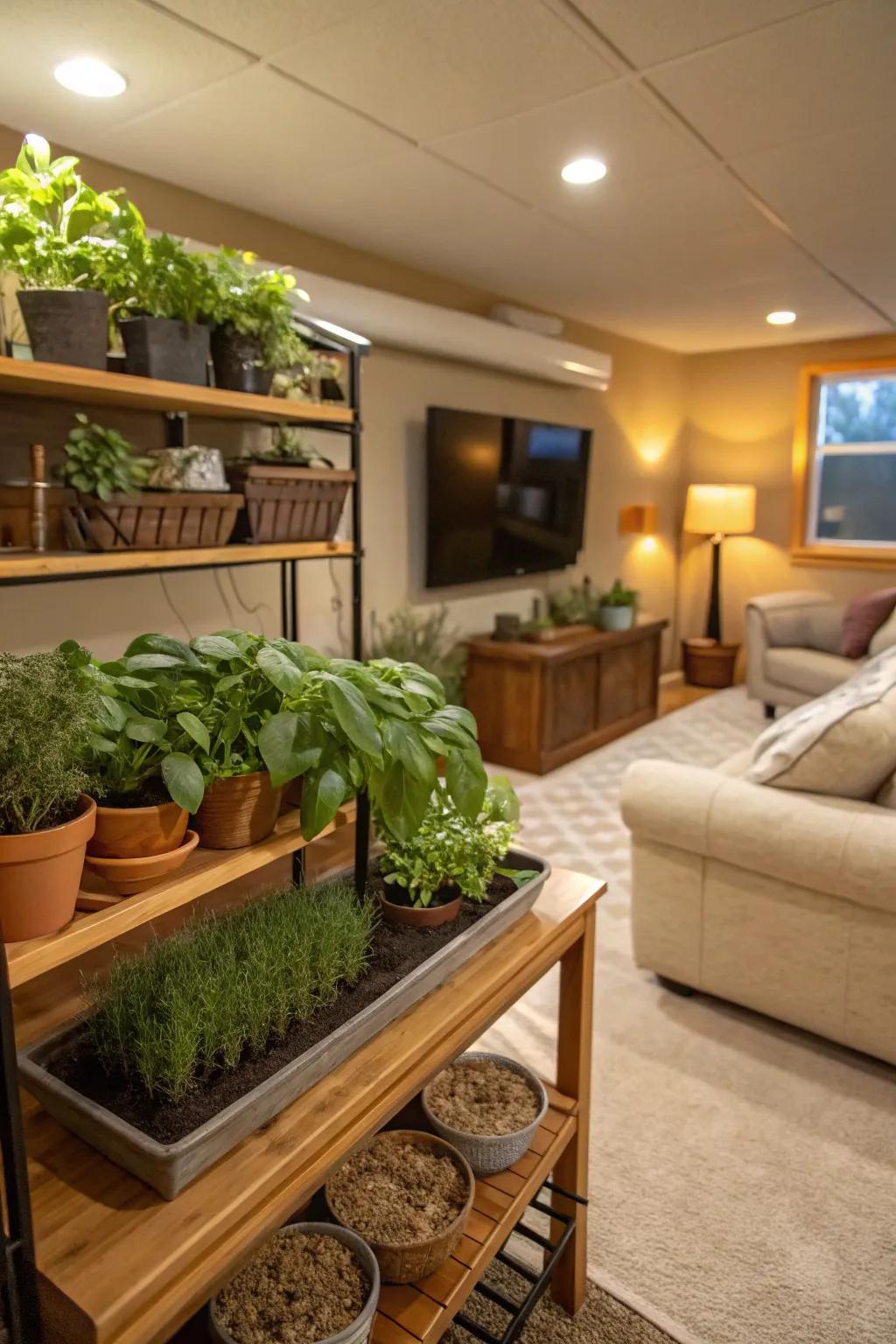 Adding the freshness of nature to your living space.