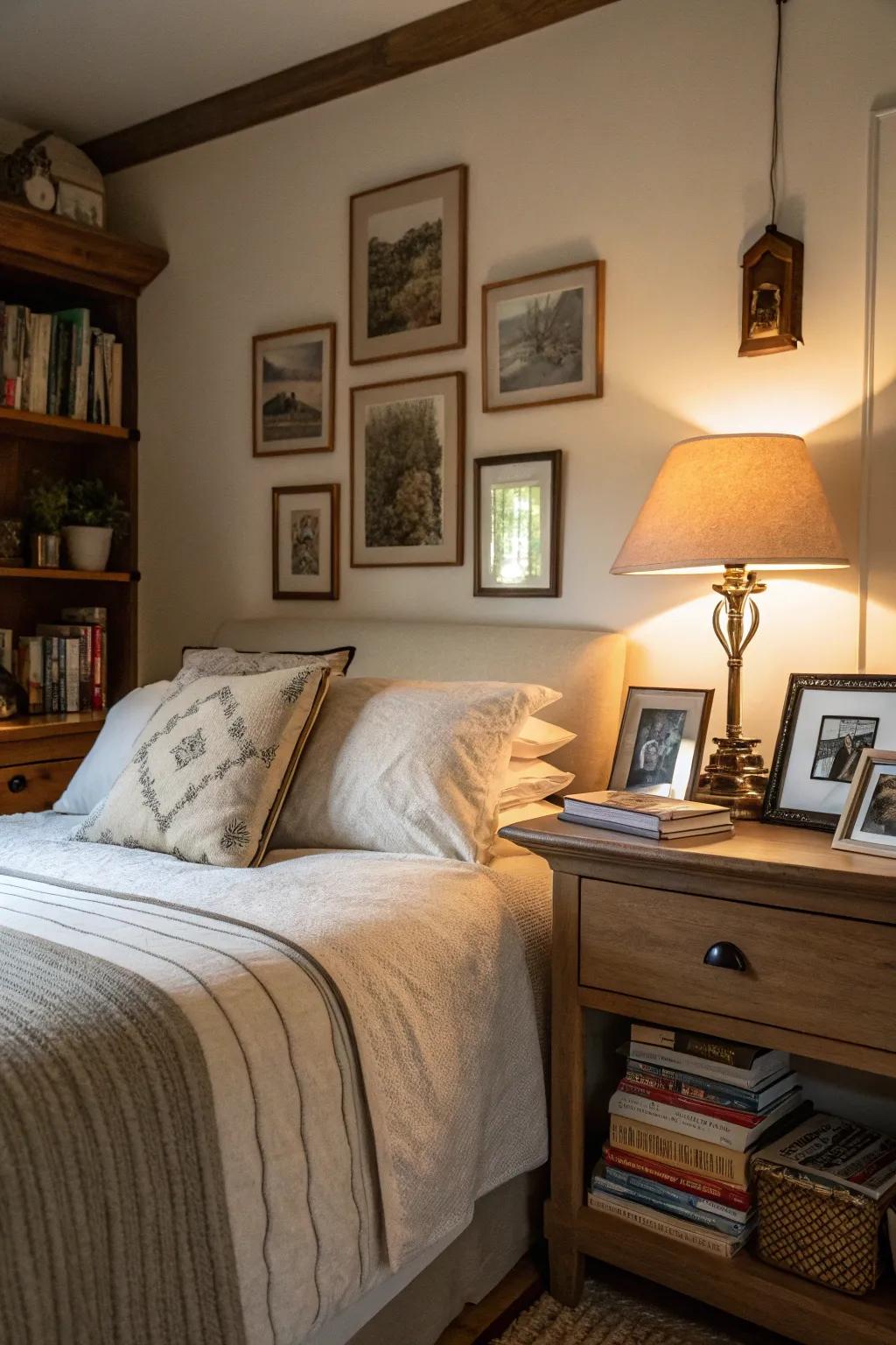 Elegant touches make your bedroom uniquely yours.