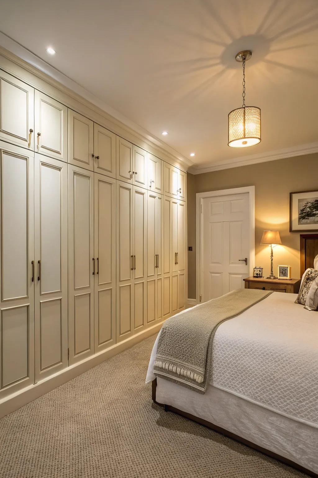 Panels in harmony create a smooth design flow.