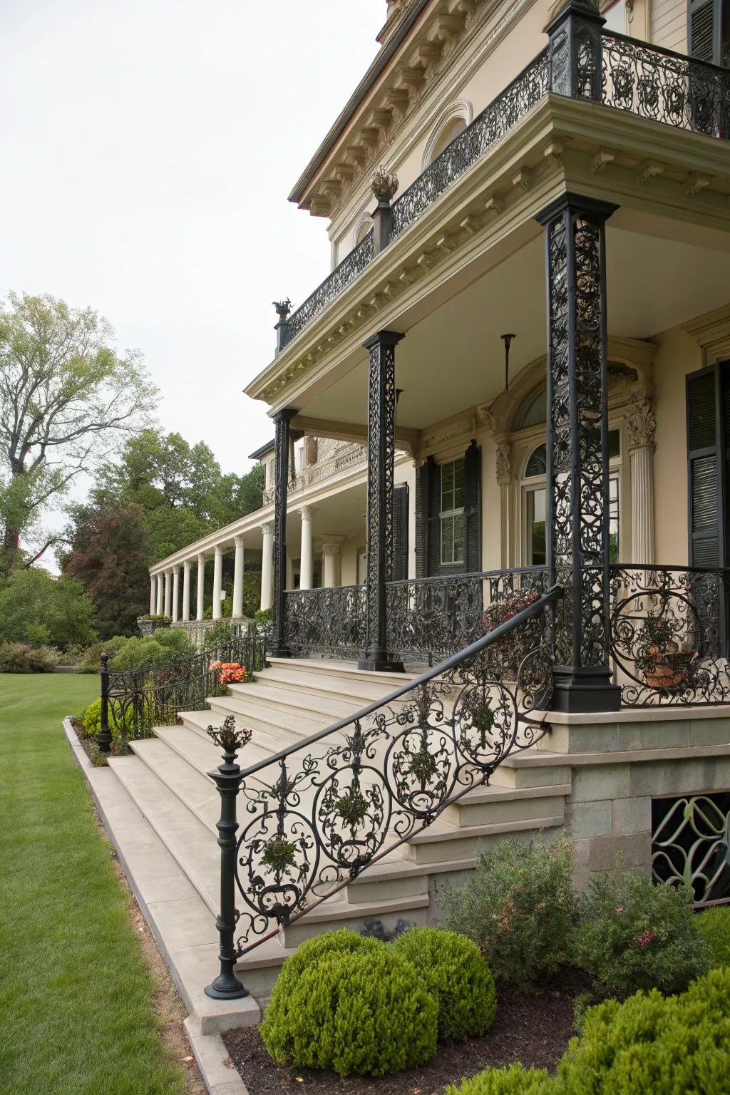 Sophistication in wrought iron design