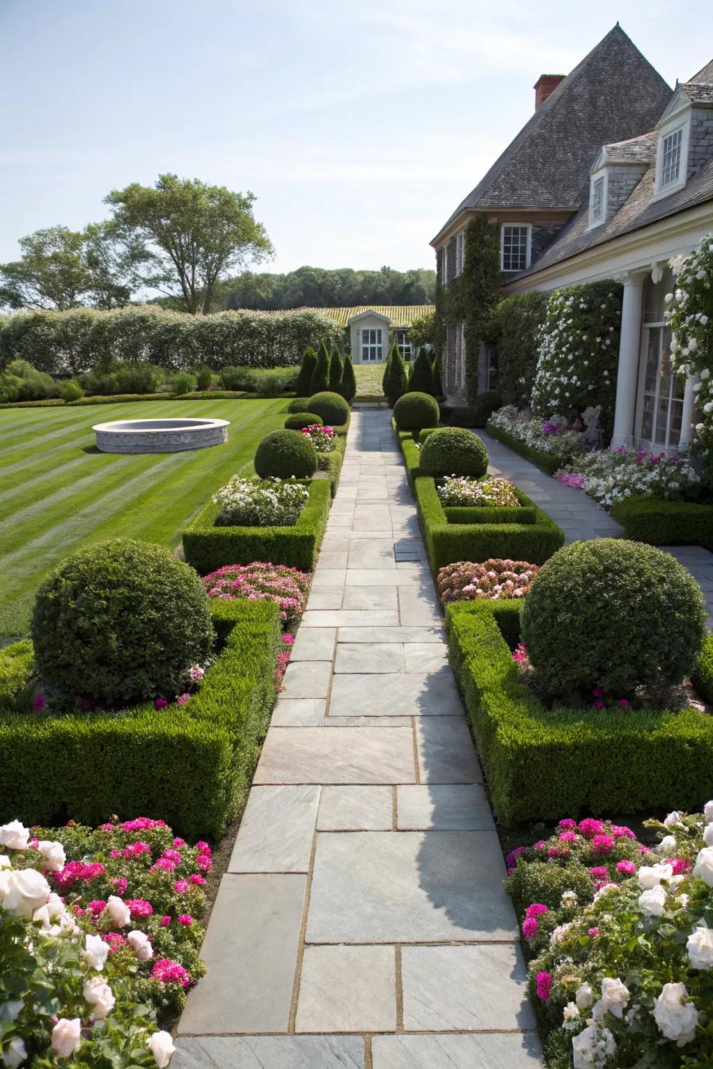 Balanced schemes create equilibrium and cohesion.