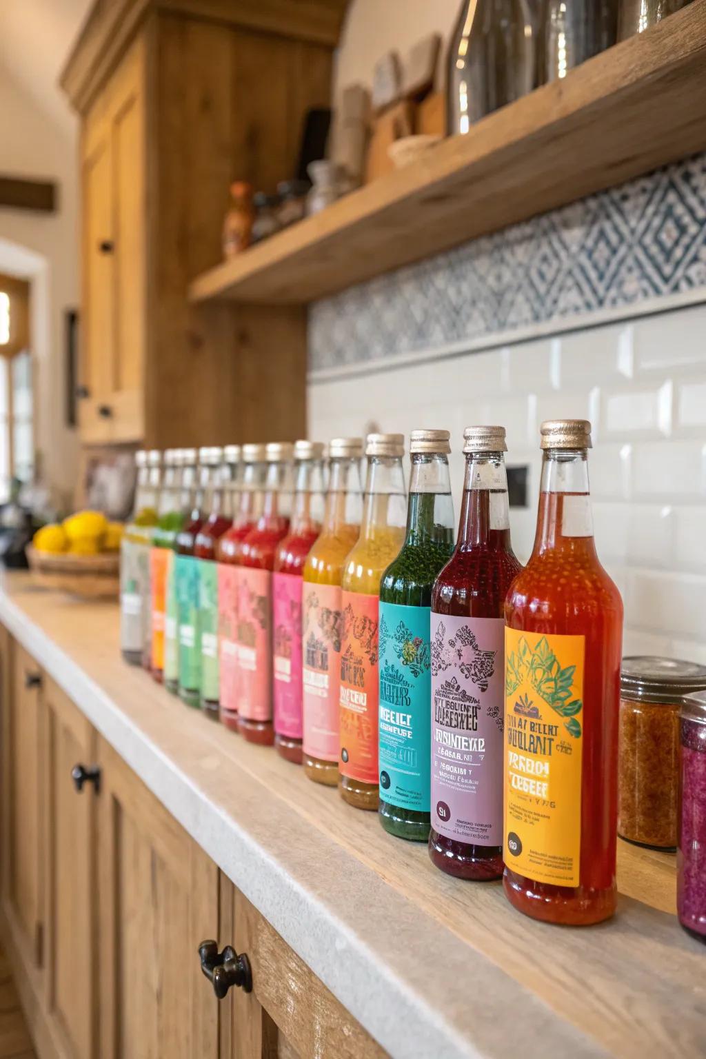 Enhance drinks with artisan cocktail concentrates.