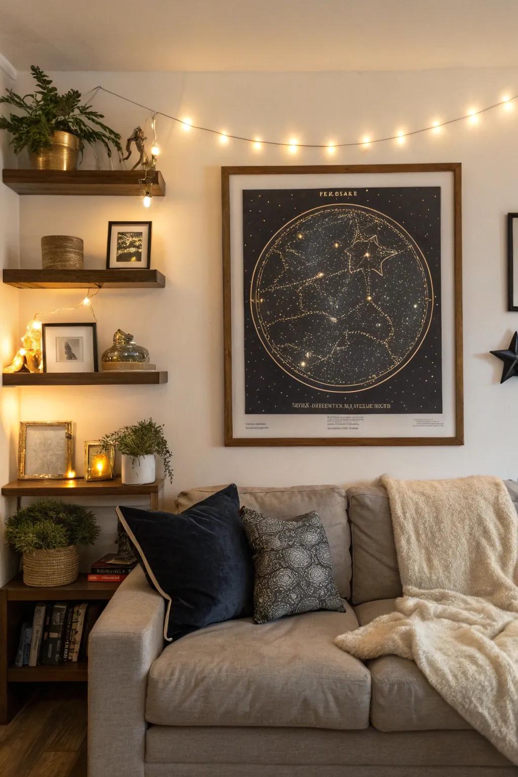 Capture the magic of a special day with a star map.