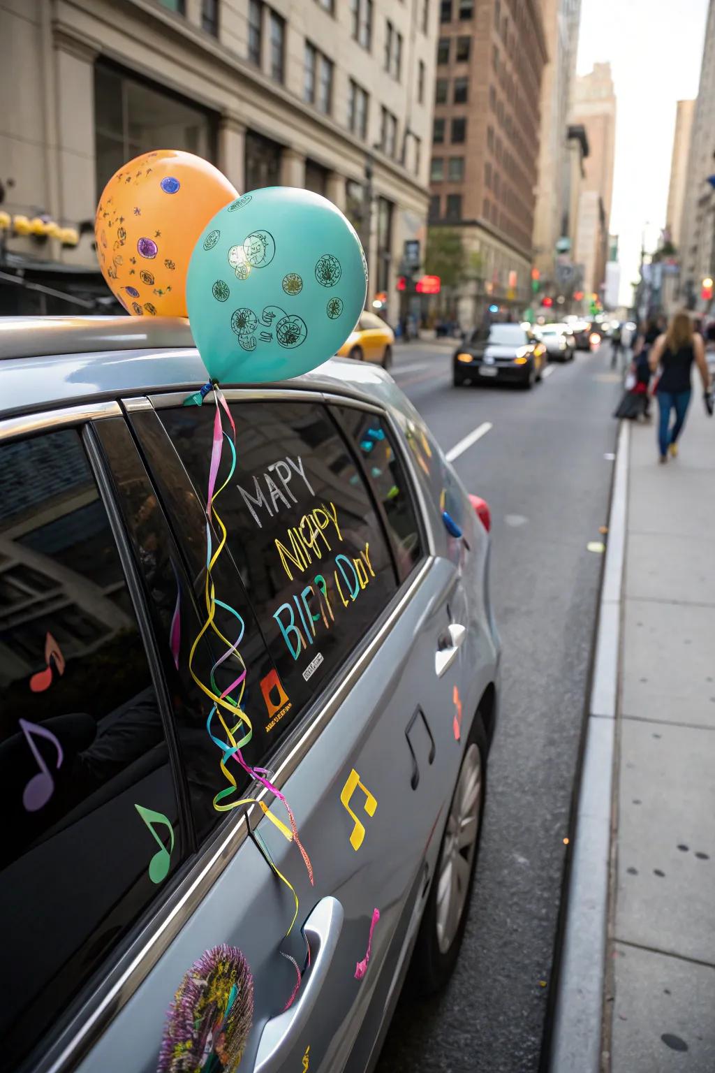 Subject illustrations personalize the celebration.