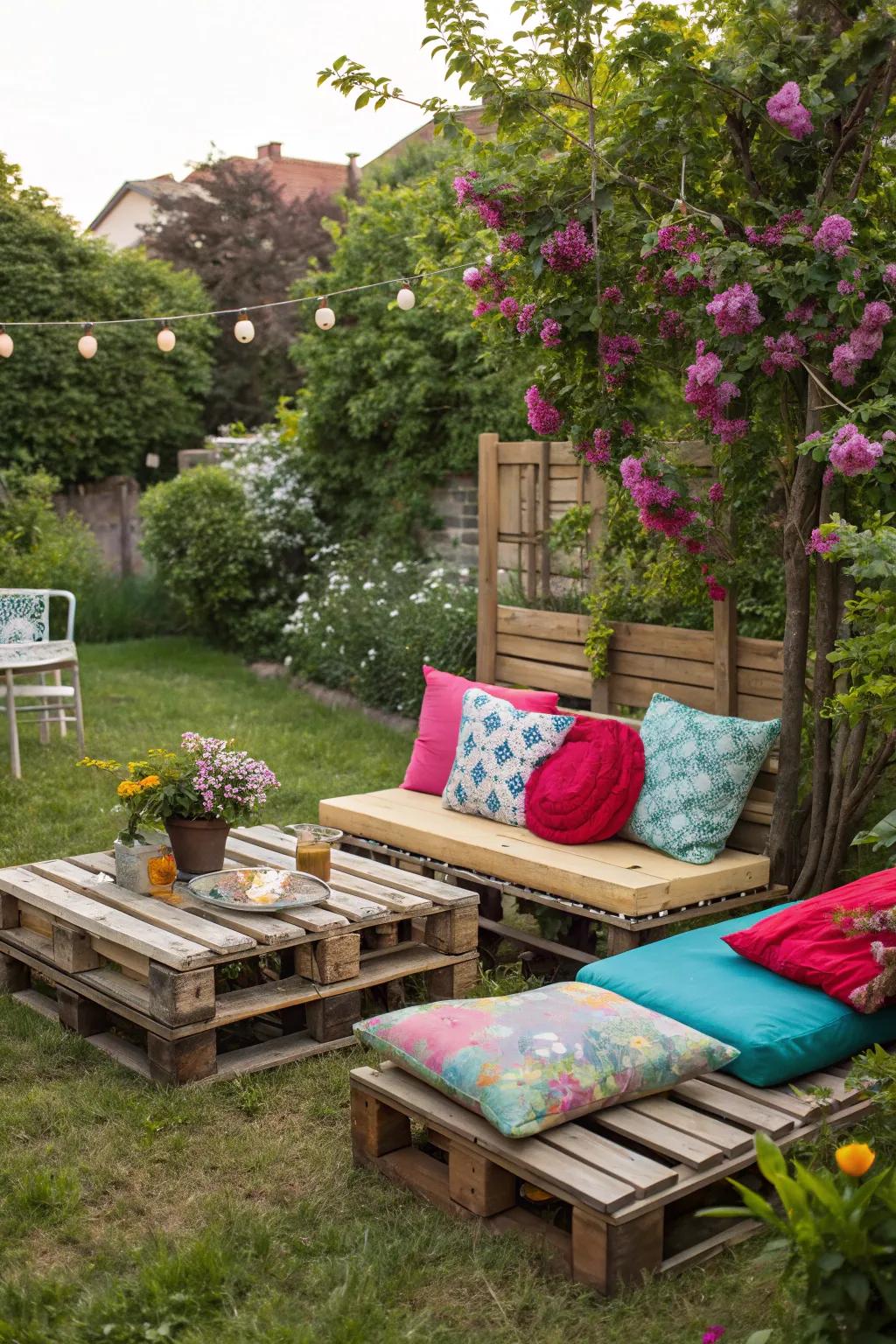 A simple seating spot can become your favorite space for relaxation.