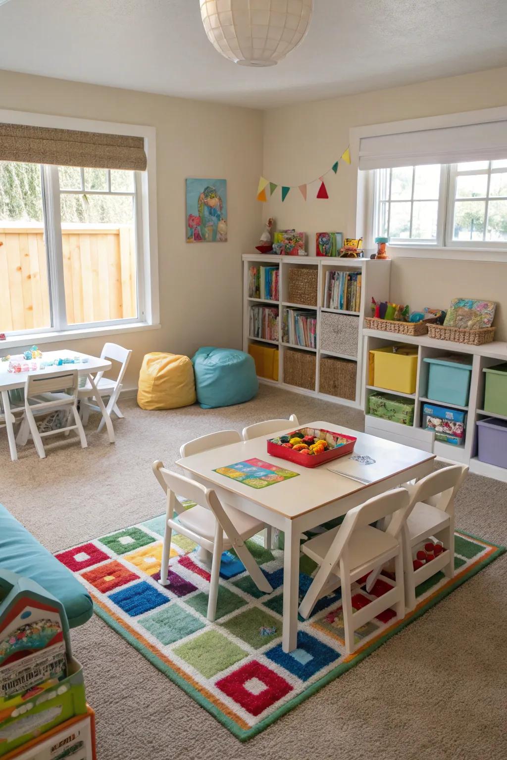 Adaptable furniture ensuring a versatile and responsive setup.