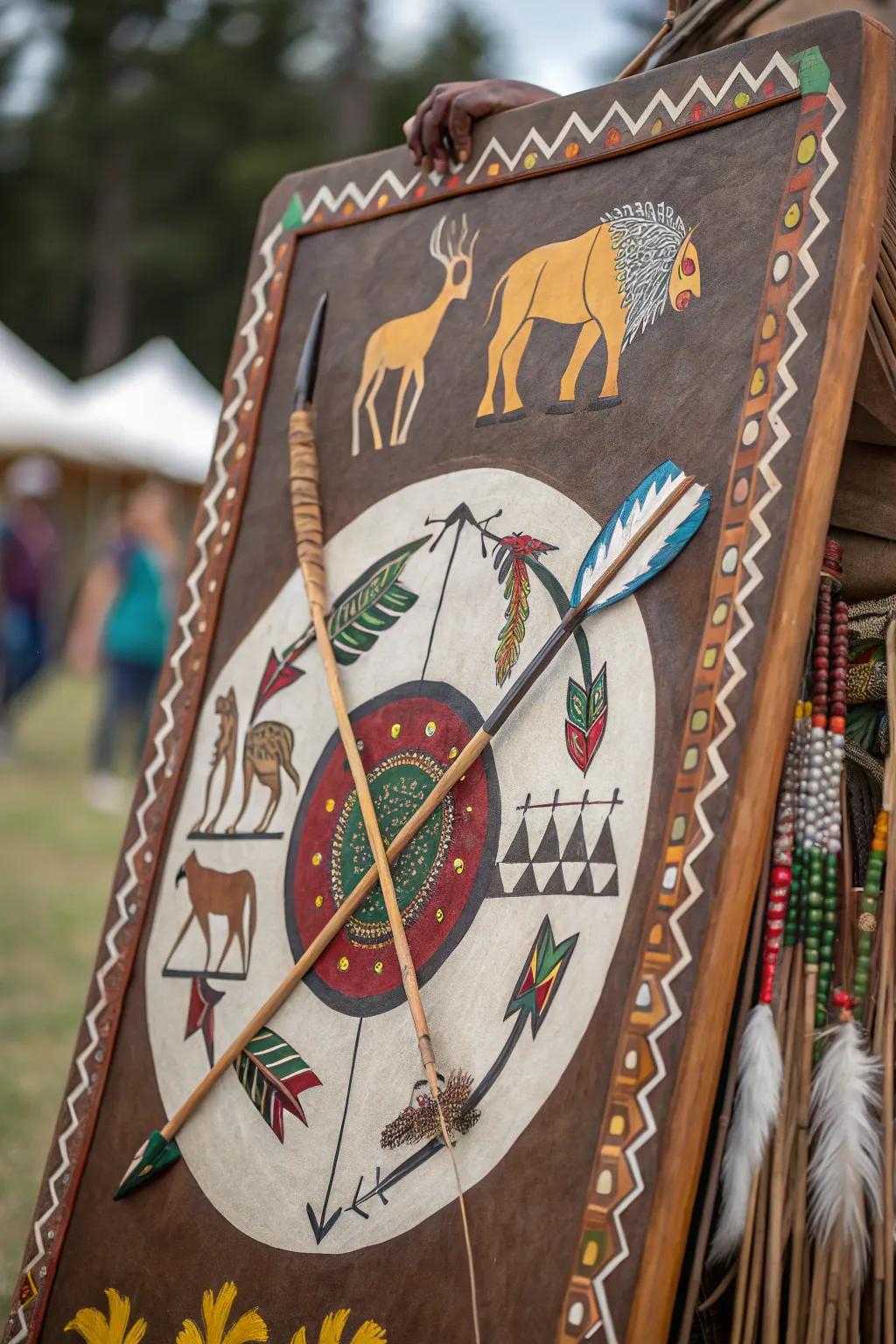 Looking at cultural narratives depicted through hunting-themed art.