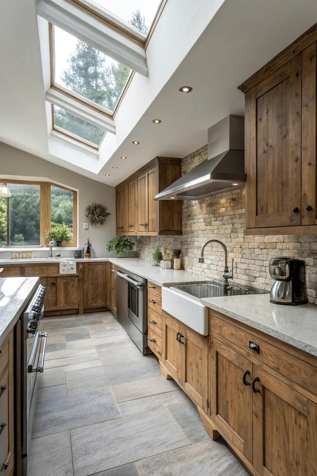 <strong>Skylights</strong> go well with both modern and rustic cooking area styles.” loading=”lazy” class=”pimg”>
	</picture><figcaption><strong>Skylights</strong> go well with both modern and rustic cooking area styles.</figcaption></figure>
<p>From modern to rustic, <strong>skylights</strong> go well with any cooking area style. They look great in both modern and traditional spaces. It’s great to see how a <strong>skylight</strong> blends into any design, giving it a timeless appeal.</p>
<h3>Possibly handy products:</h3>
<ul class=