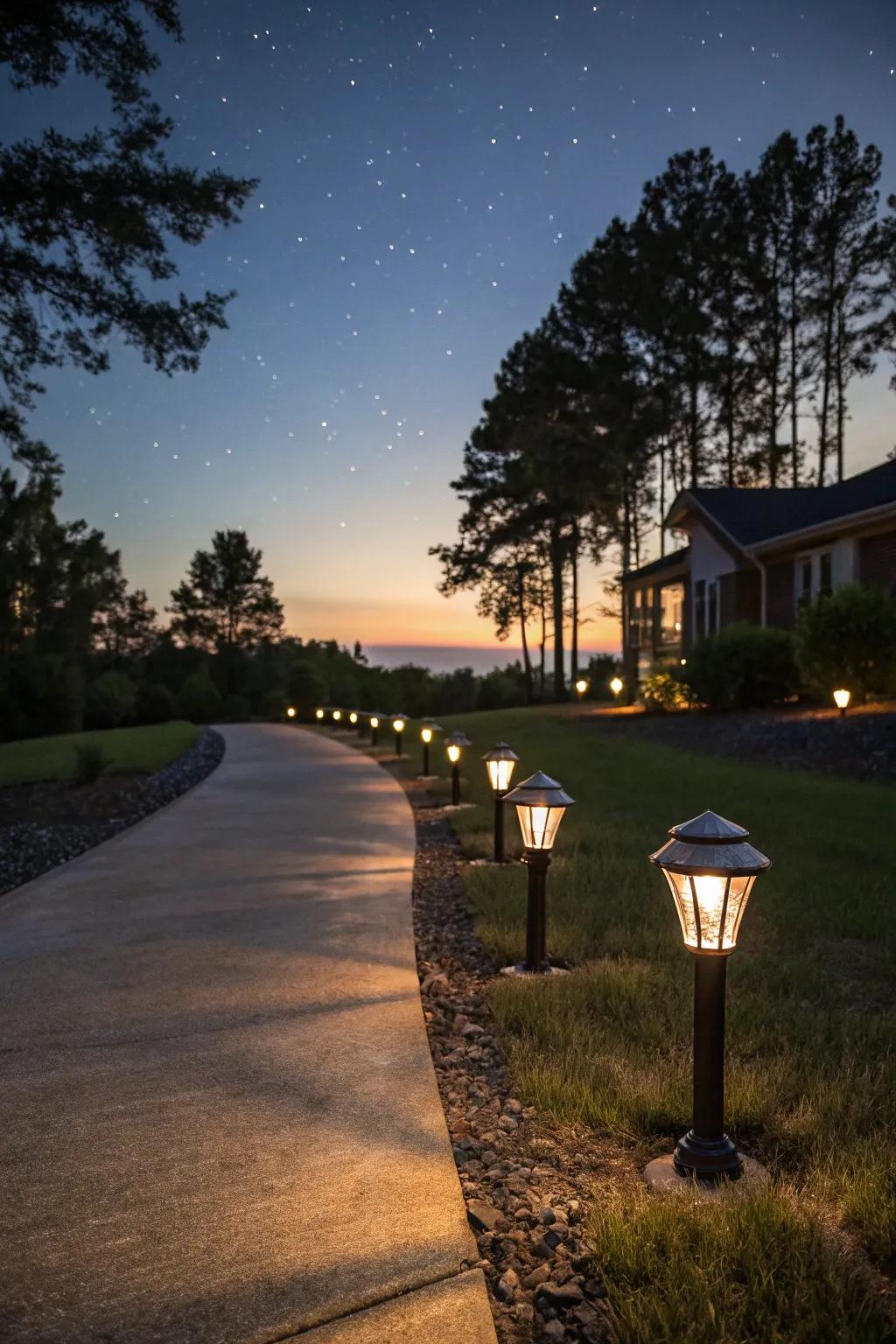 Solar lights deliver an eco-friendly radiance to your outdoor spaces.