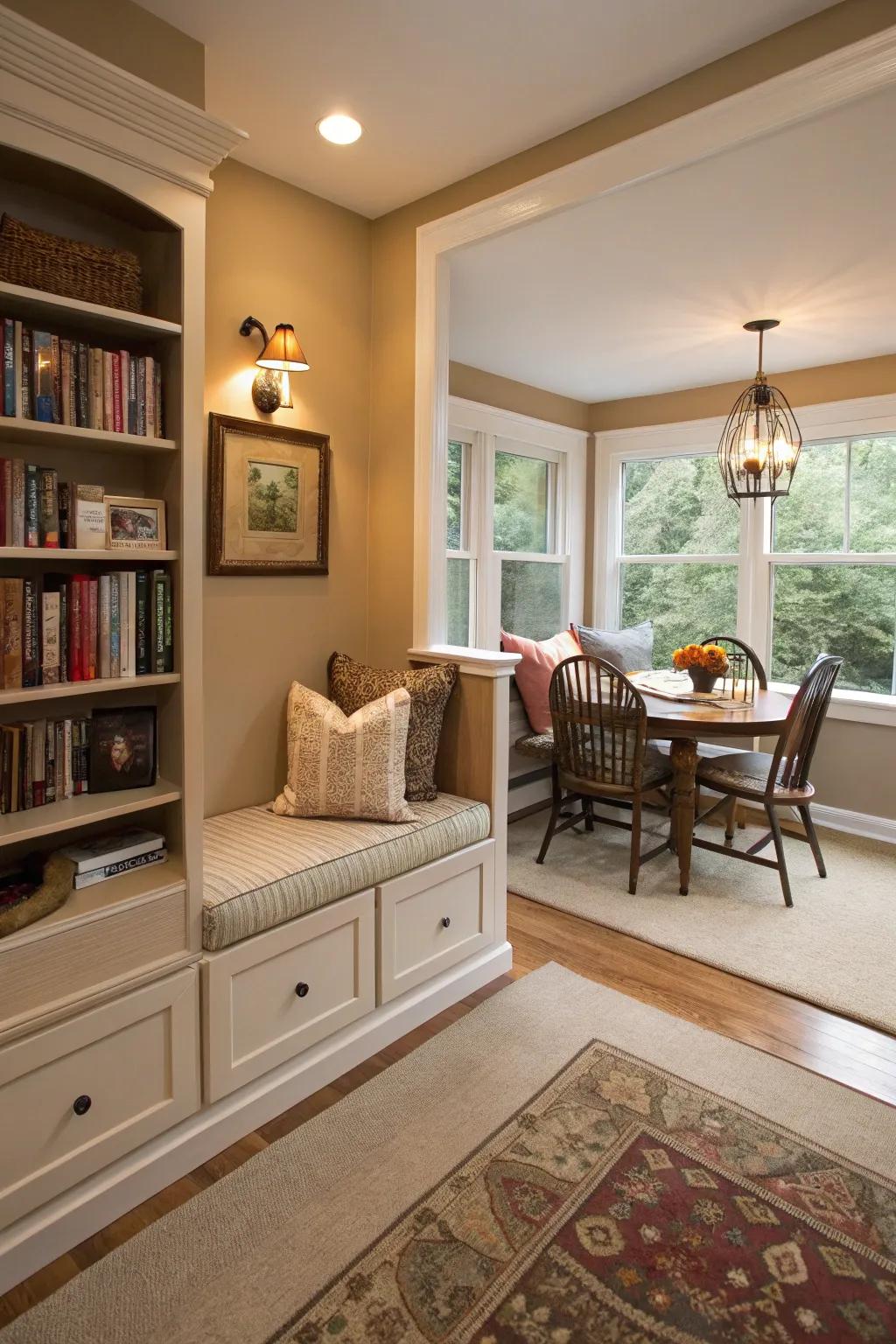 Multi-purpose spaces deliver practicality and flair.