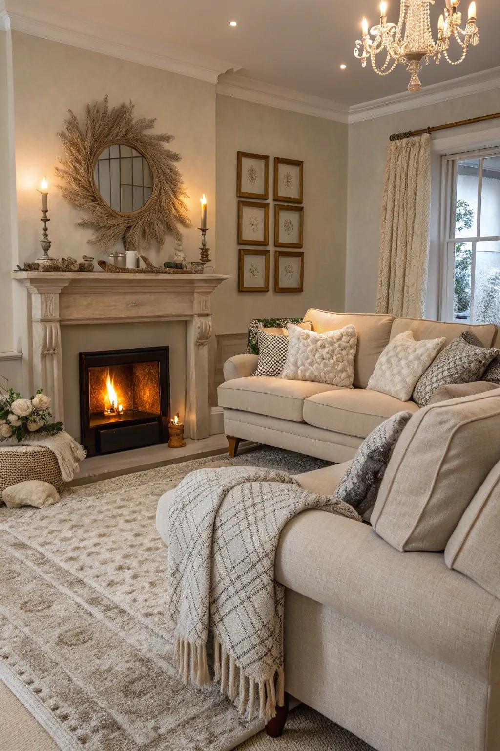 A feature that pulls the room together.