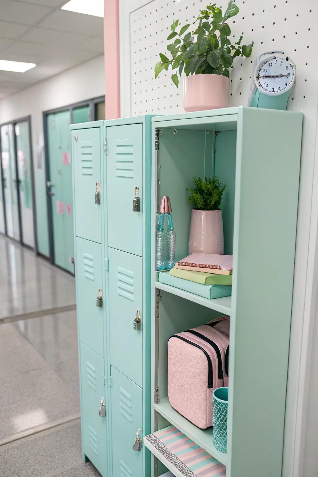 Create a balanced look with a palette.