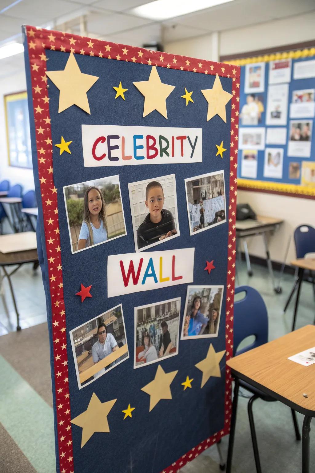 Mark each child's achievement using a 'Famed Lost Tooth Wall'.