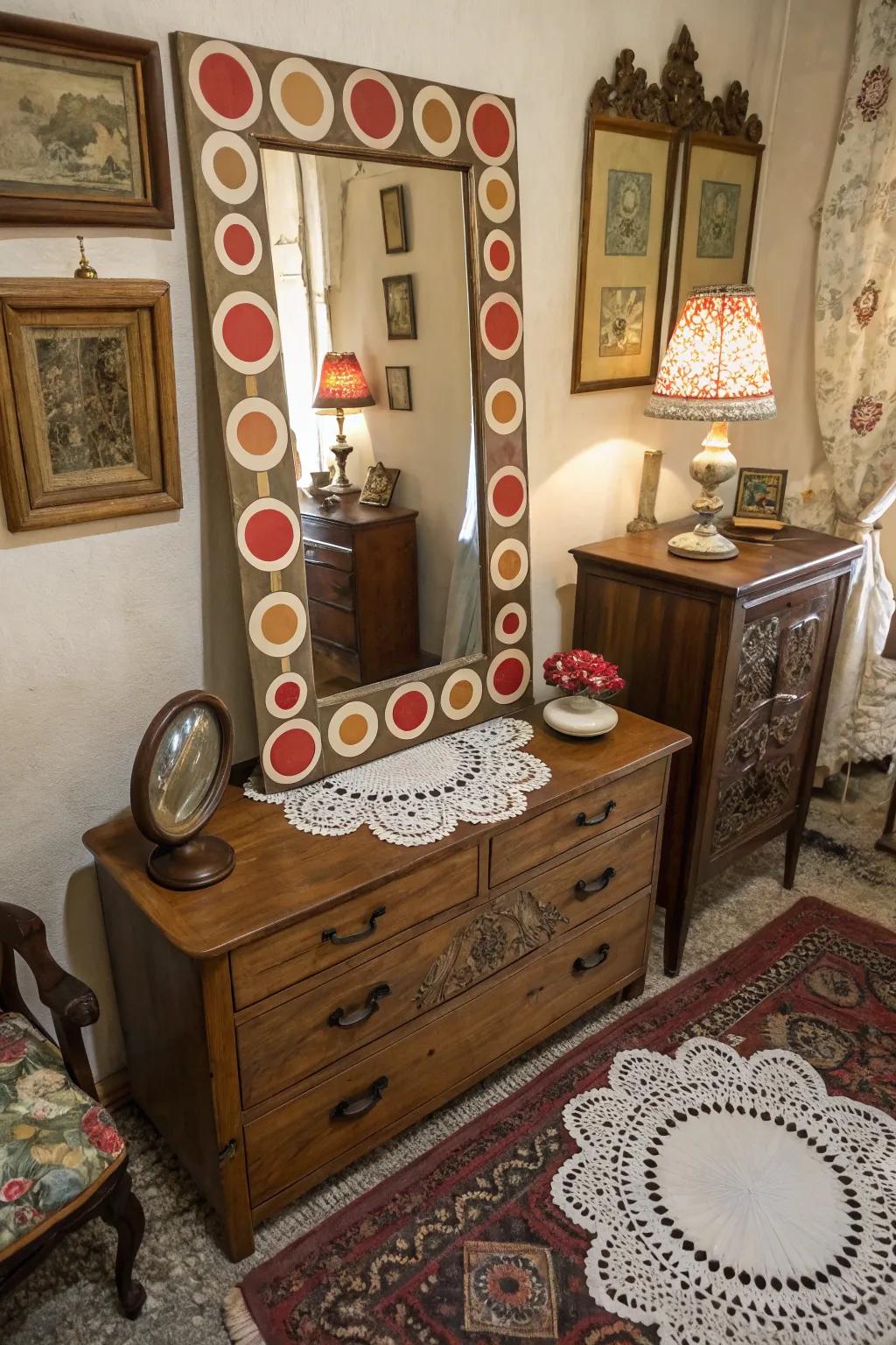 Retro patterns add a touch of nostalgia.