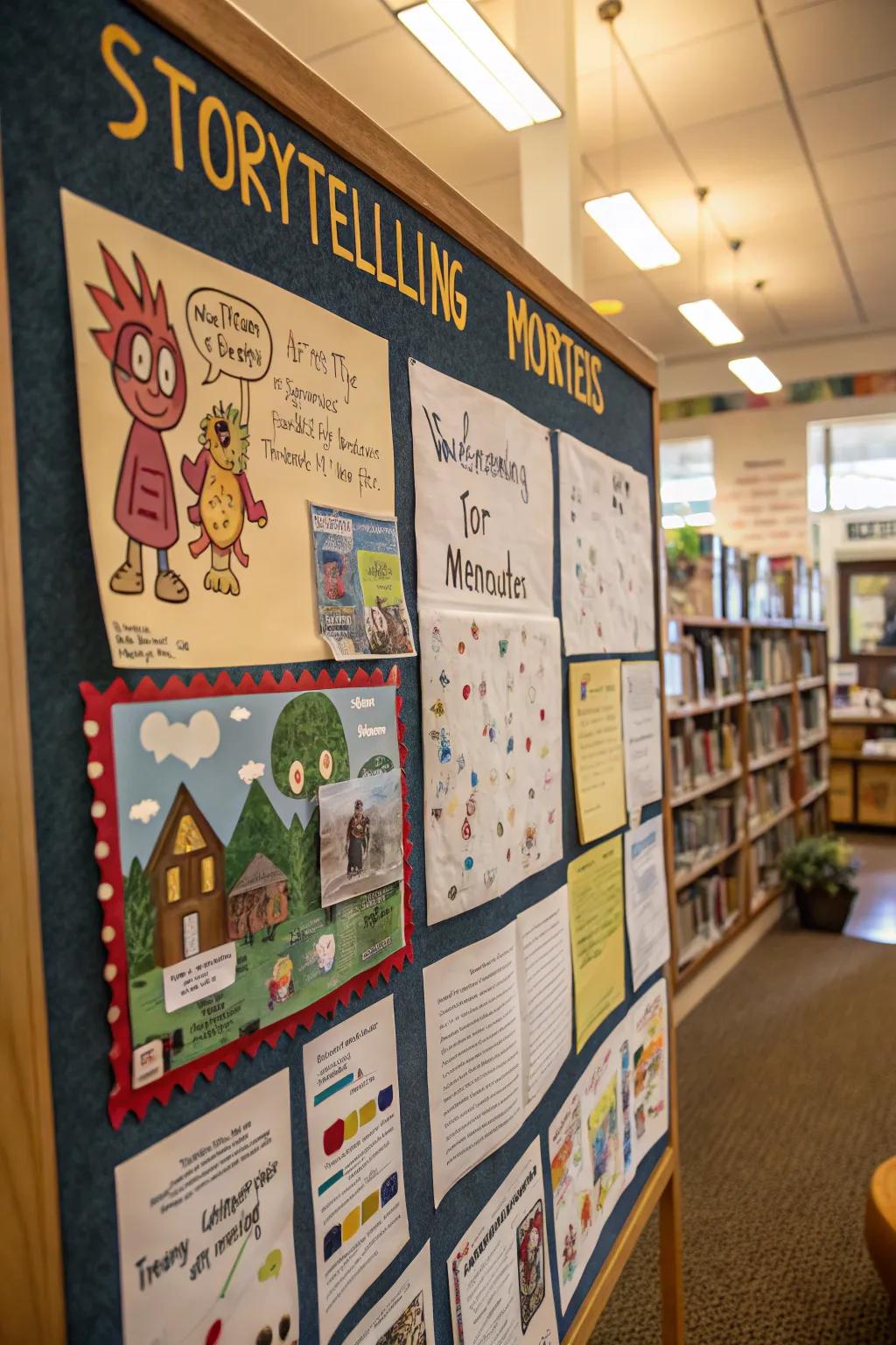 A storytelling board using monster tales to capture young imaginations.