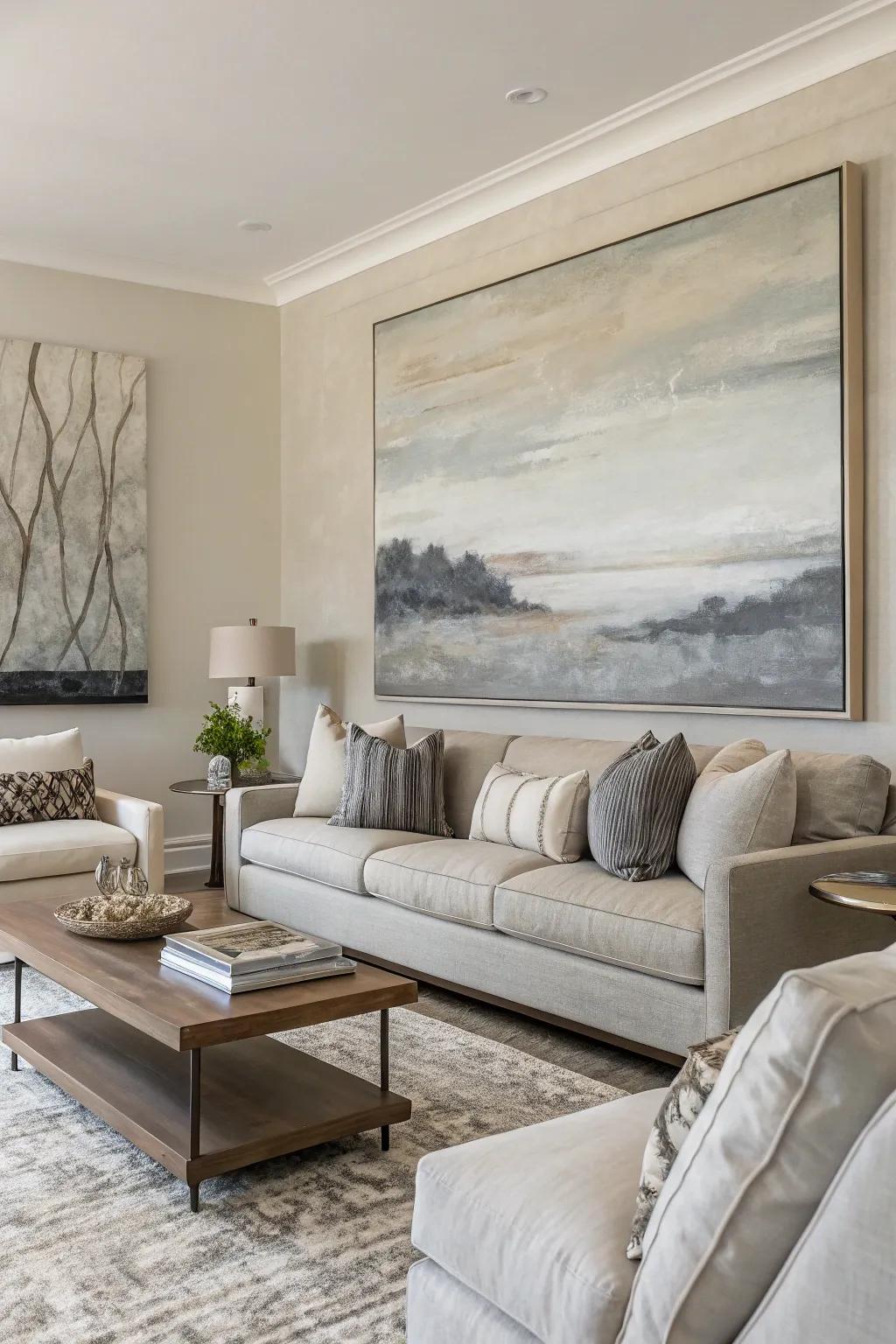 A statement piece becomes the core of your room’s design.