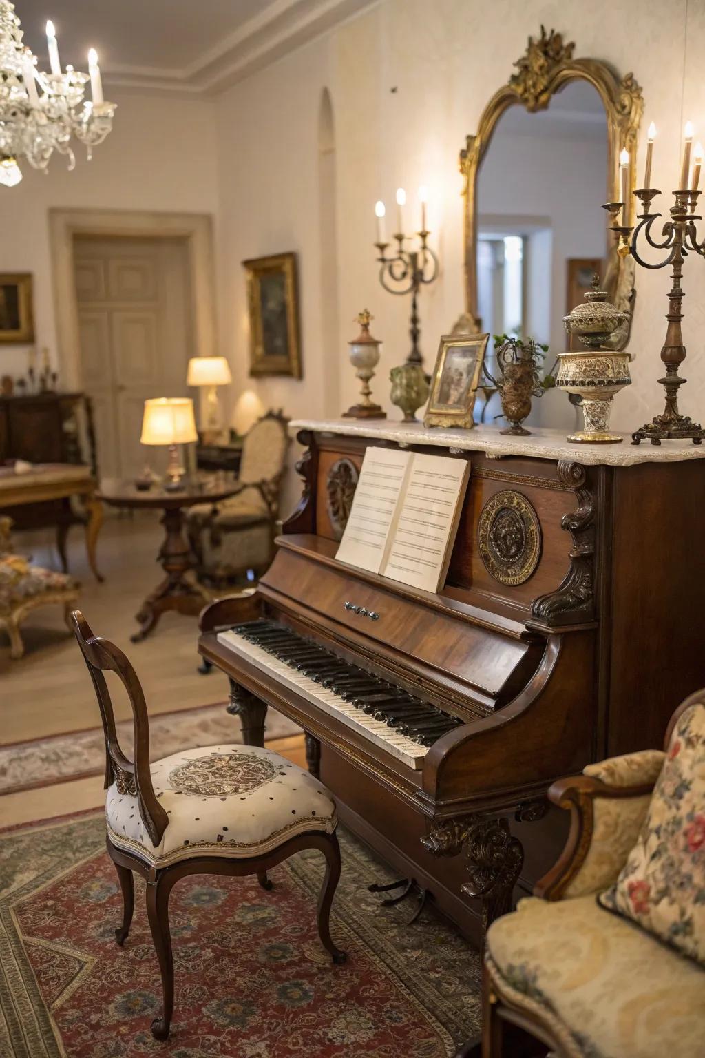 A musical focus introduces sophistication and enjoyment.