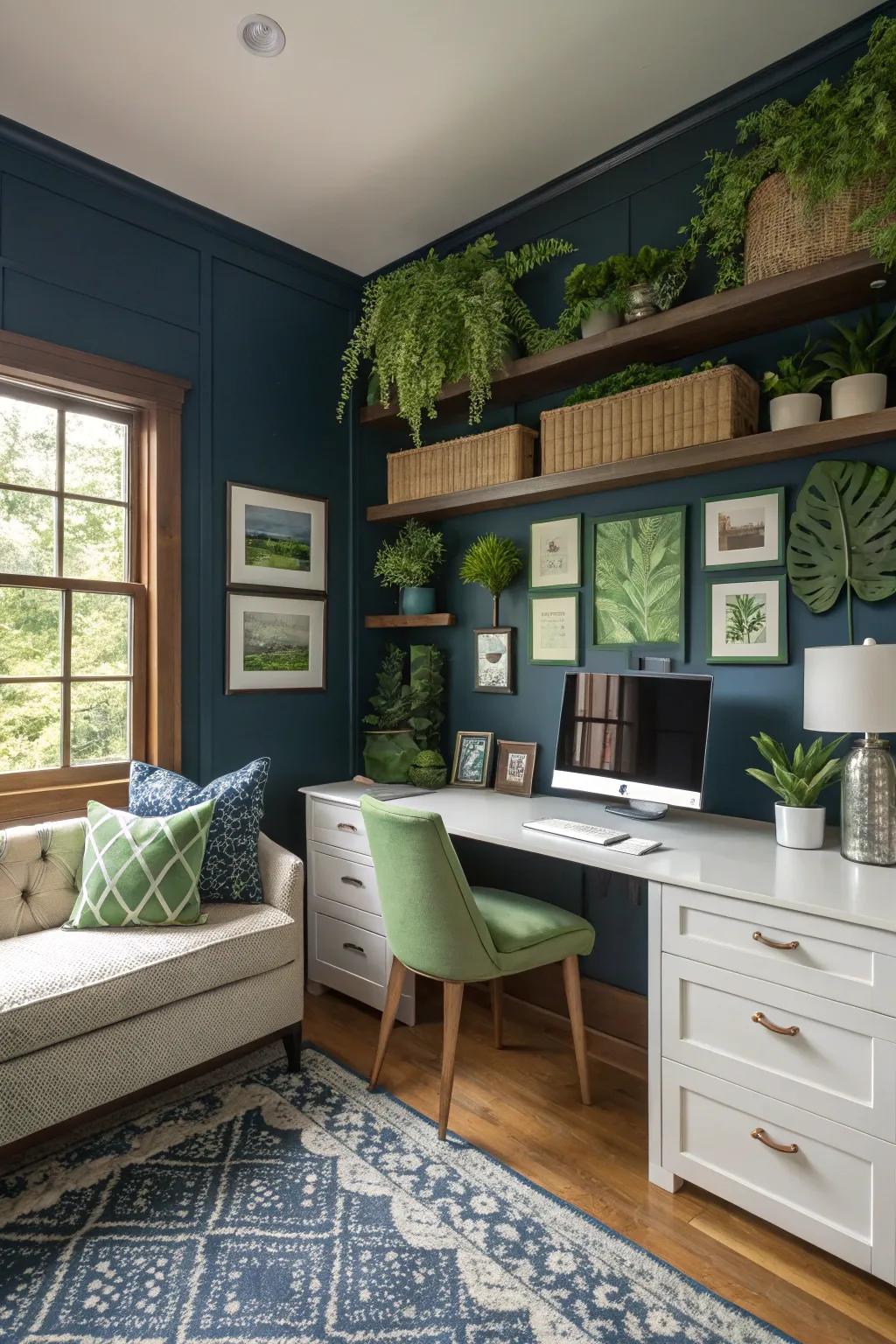 Uplift your space with a chic color palette.