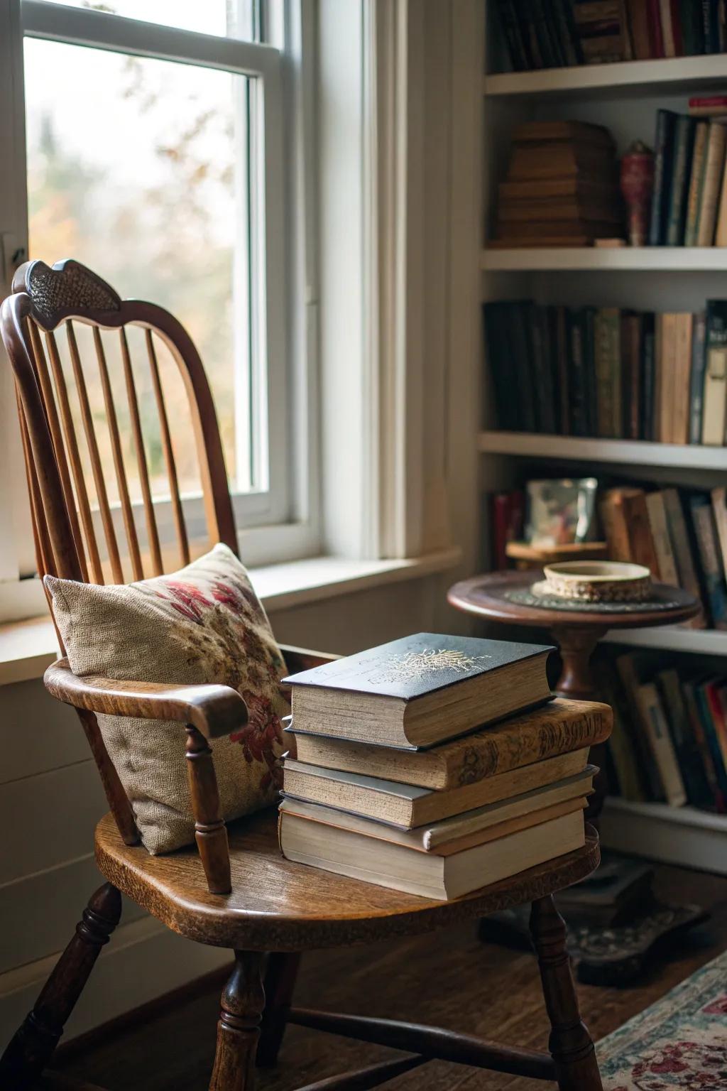 A cozy spot for losing yourself in a book