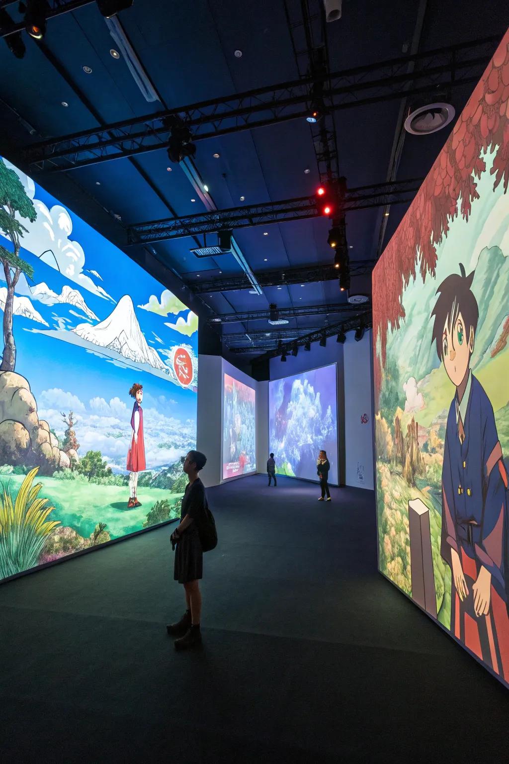 Dynamic projections introduce dynamic, ever-changing art to your area.