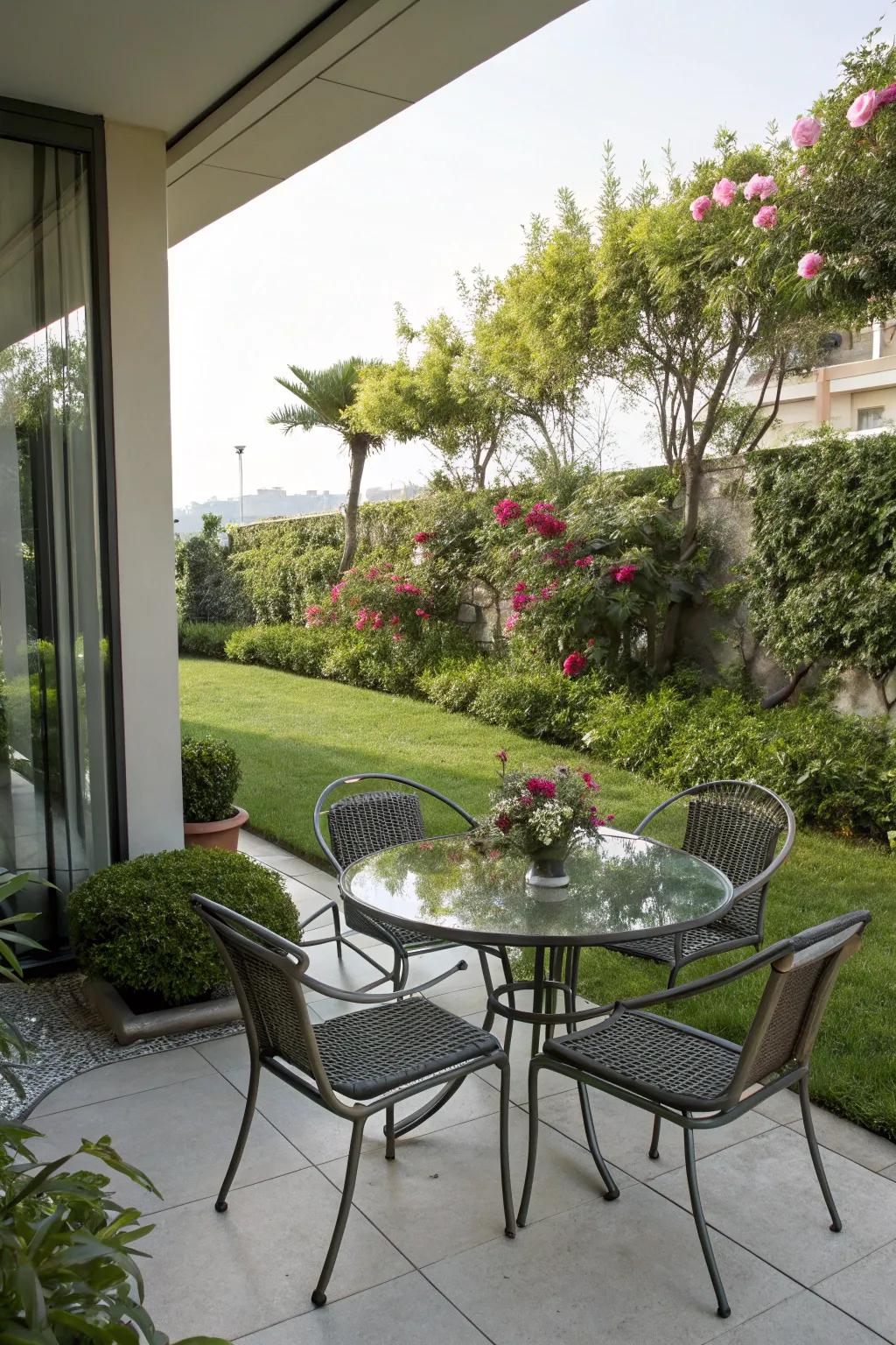Modern sophistication with contemporary pieces.