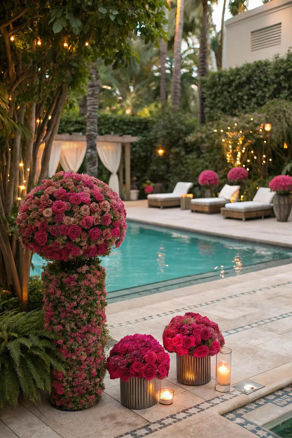 Revamp your poolside with the heat-resistant allure of sun jewels.