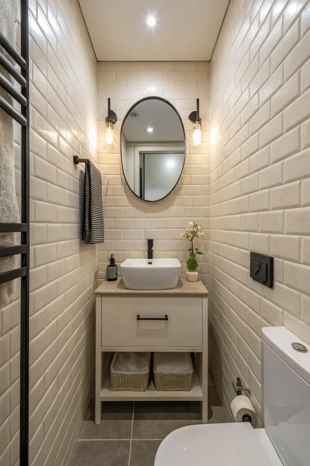 Uncluttered panels present modern panache and simplicity.