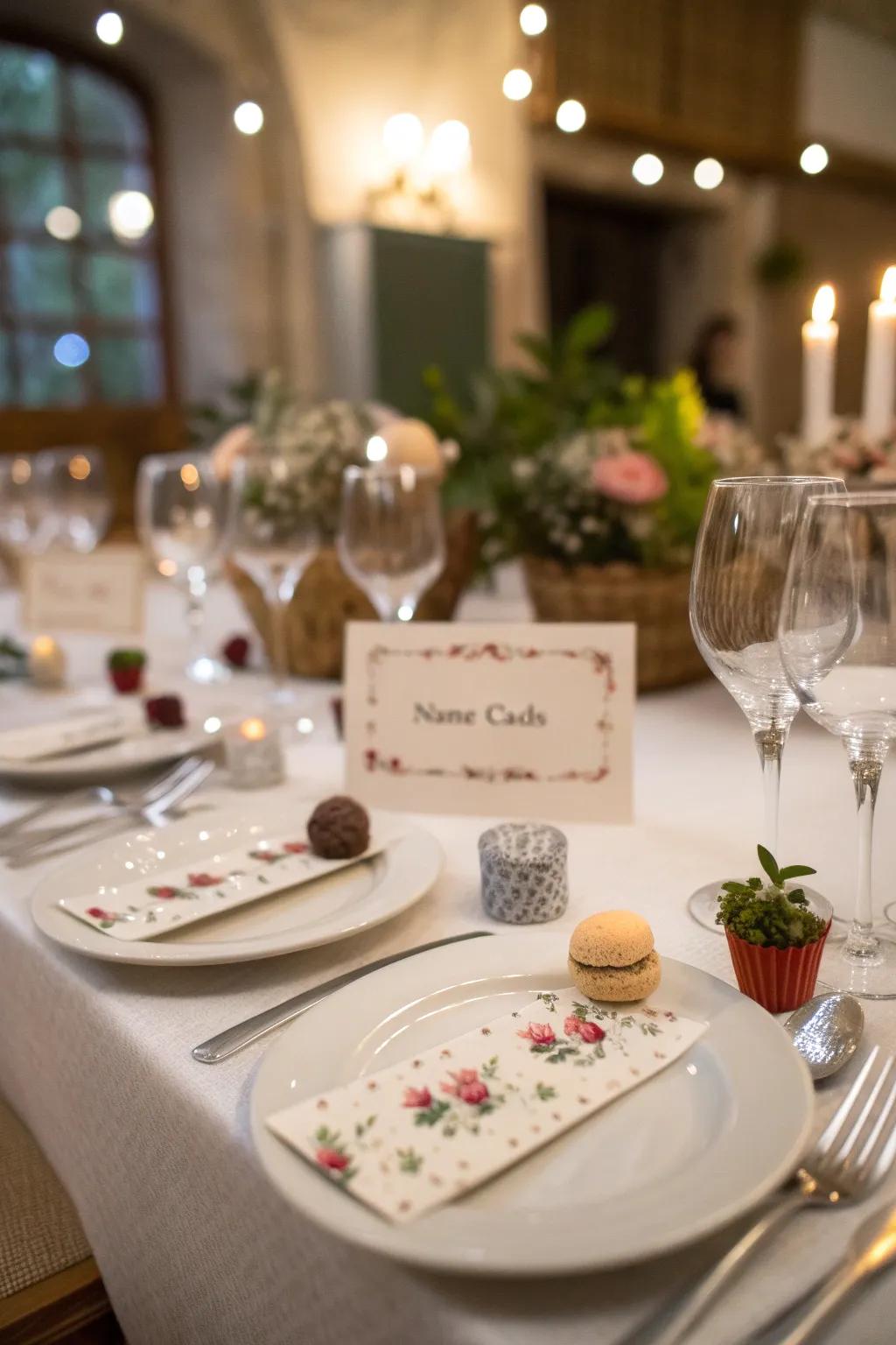 Creative seating spots ensure guests feel extra special.