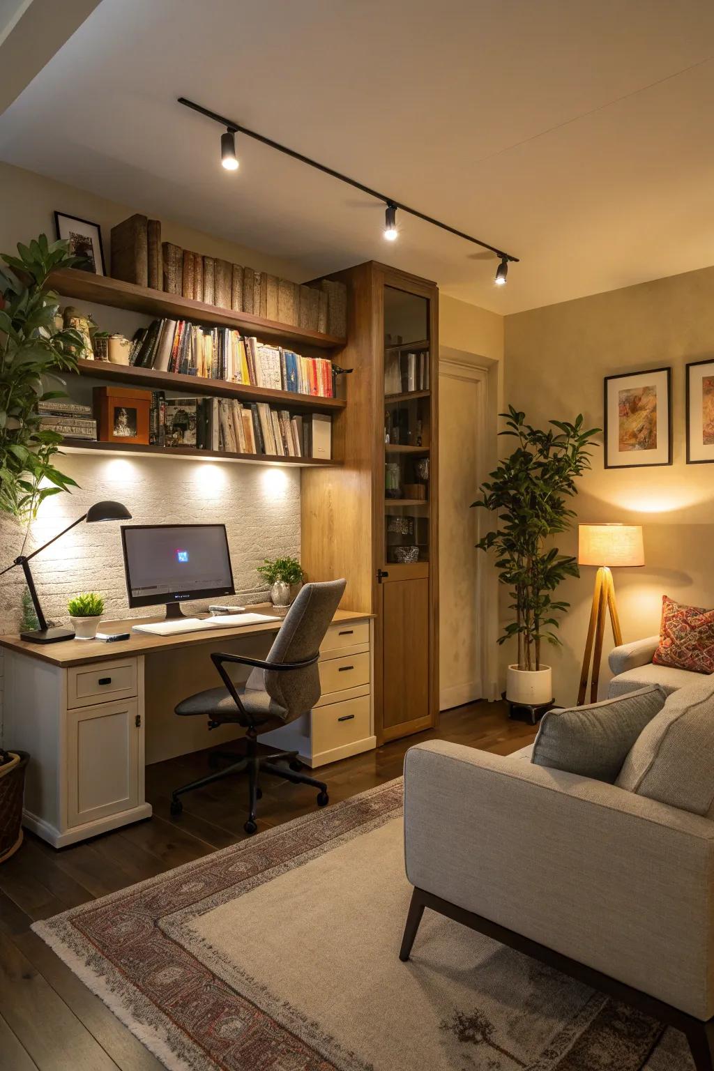 Seamless integration of technology sustains aesthetics.