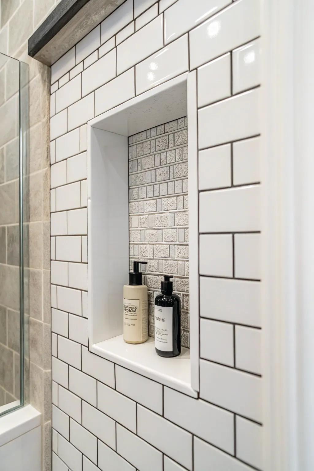 A simple niche featuring clean lines.